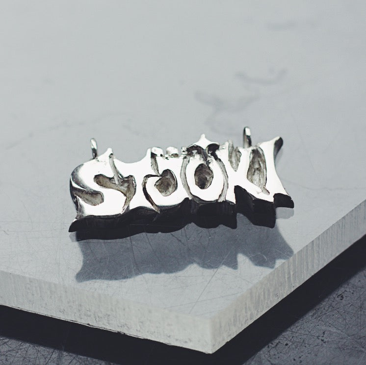 Graffiti Typography "STOOKI" Necklace