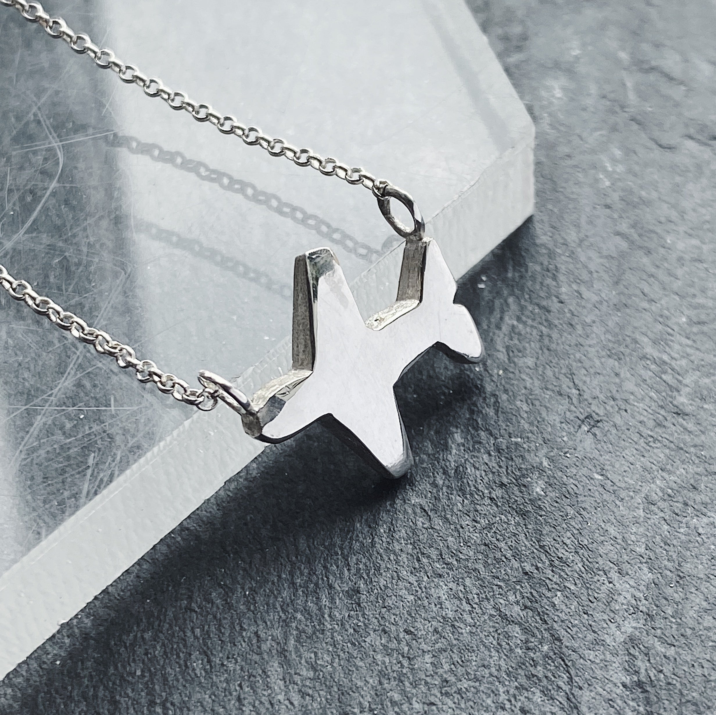 Aeroplane Charm Pendant Necklace
