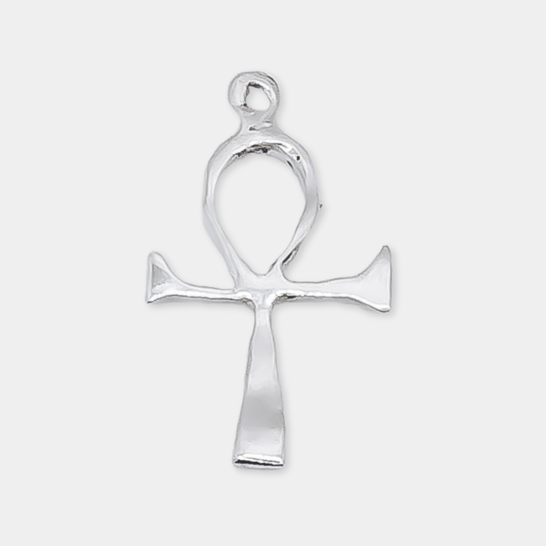 Ankh "Key of Life" Charm - 925 Sterling Silver - Small Pendant