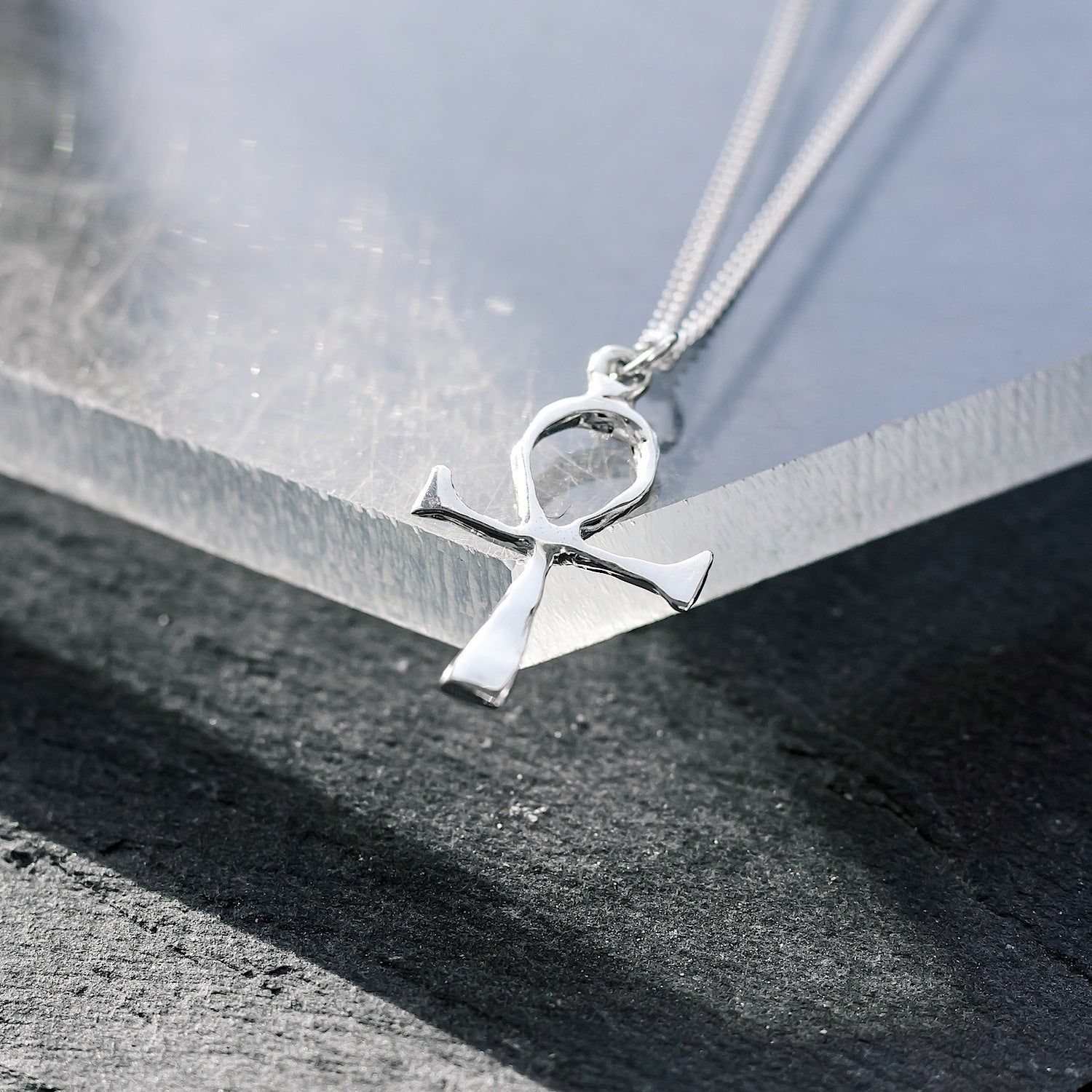 Ankh "Key of Life" Charm - 925 Sterling Silver - Small Pendant