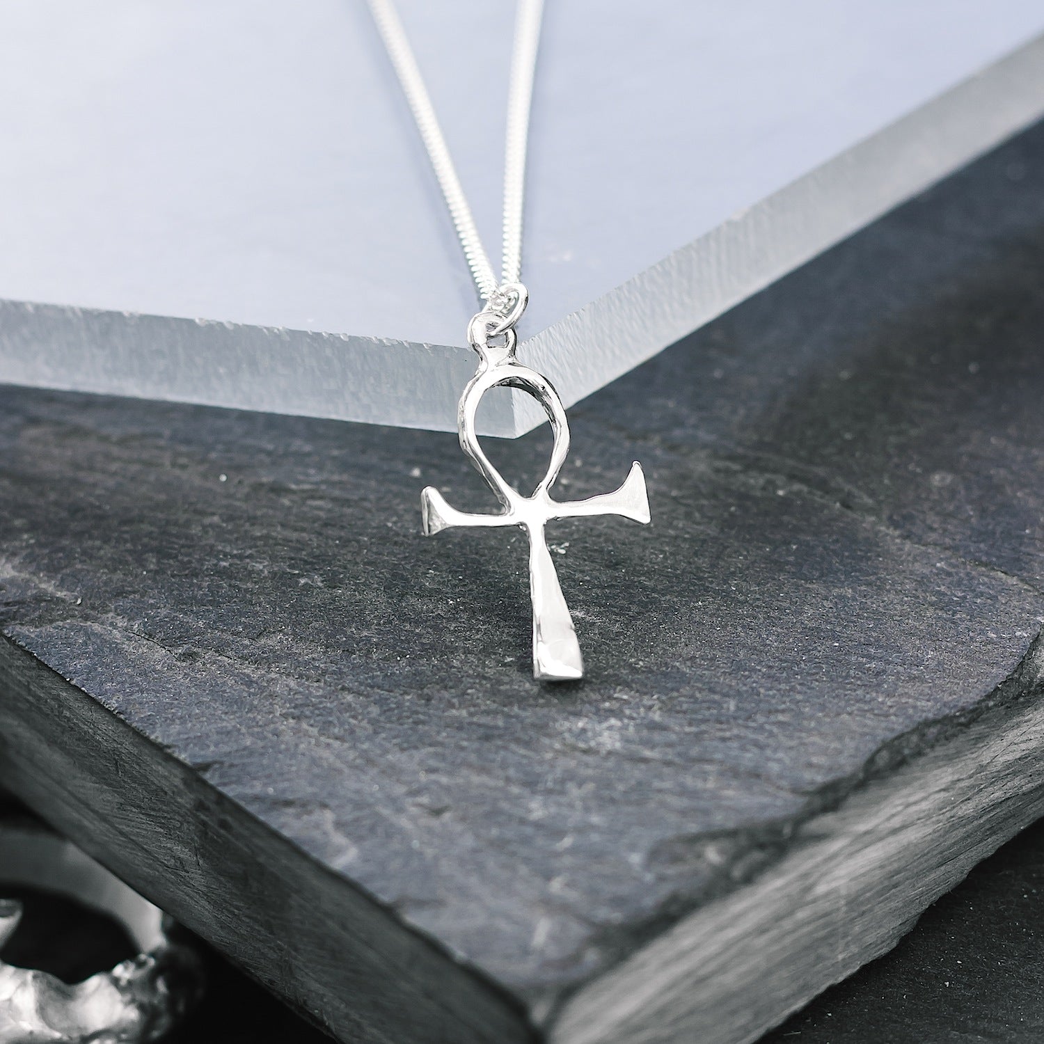Ankh "Key of Life" Charm - 925 Sterling Silver - Small Pendant