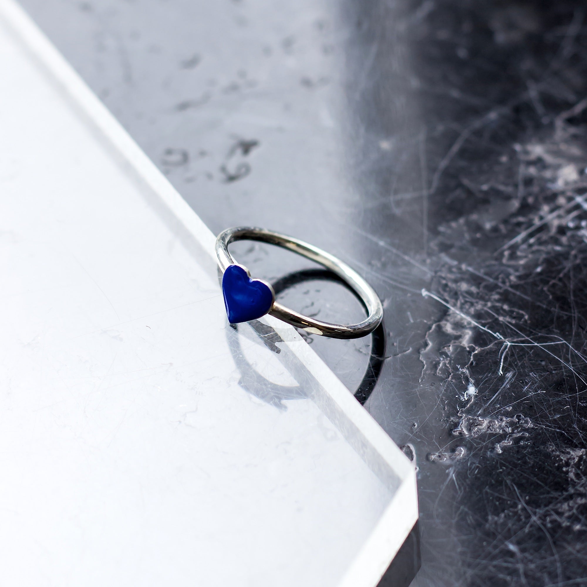 Azure Love - Stacking Ring