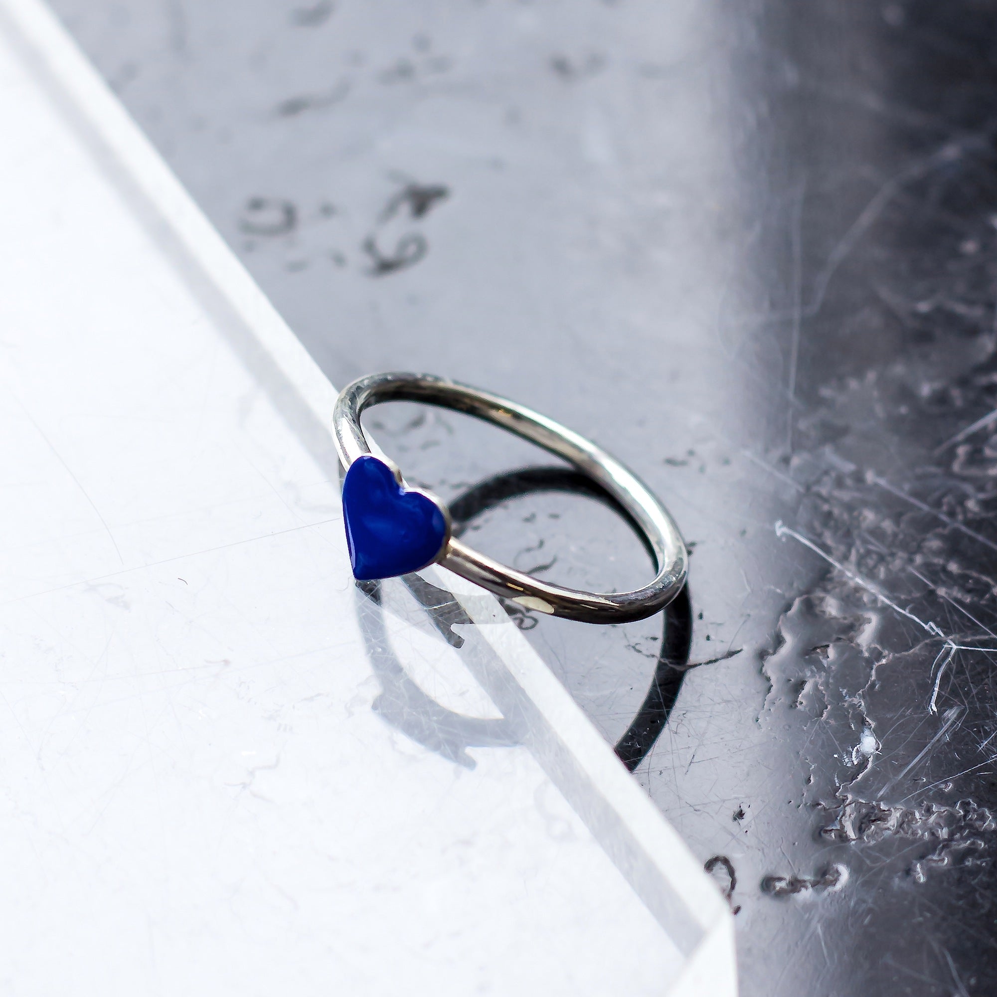 Azure Love - Stacking Ring