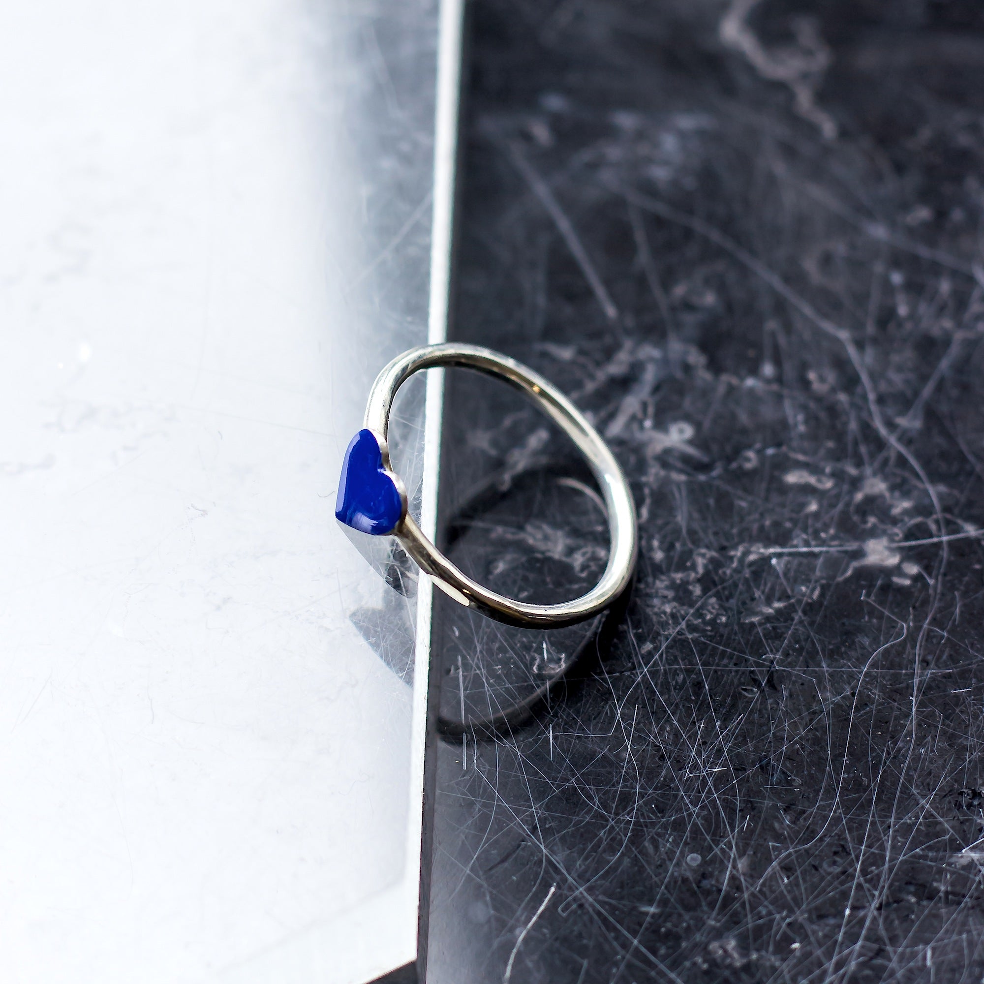 Azure Love - Stacking Ring