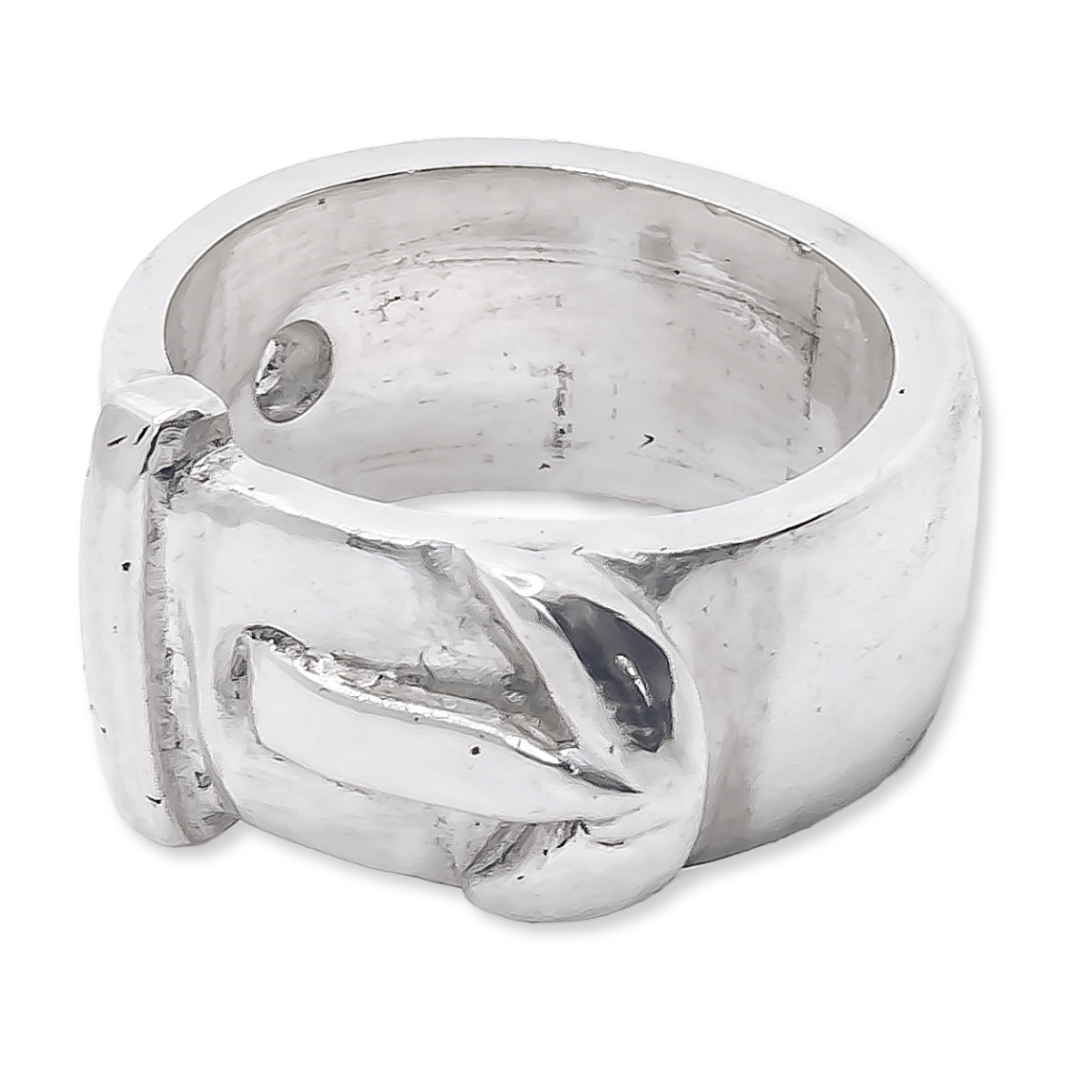 Belt Ring - 925 Sterling Silver