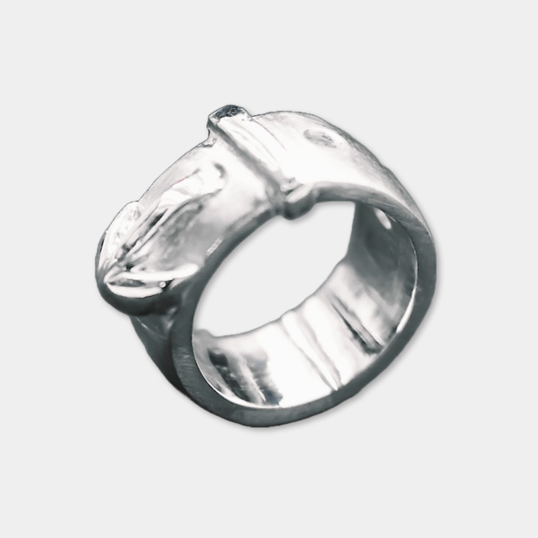 Belt Ring - 925 Sterling Silver