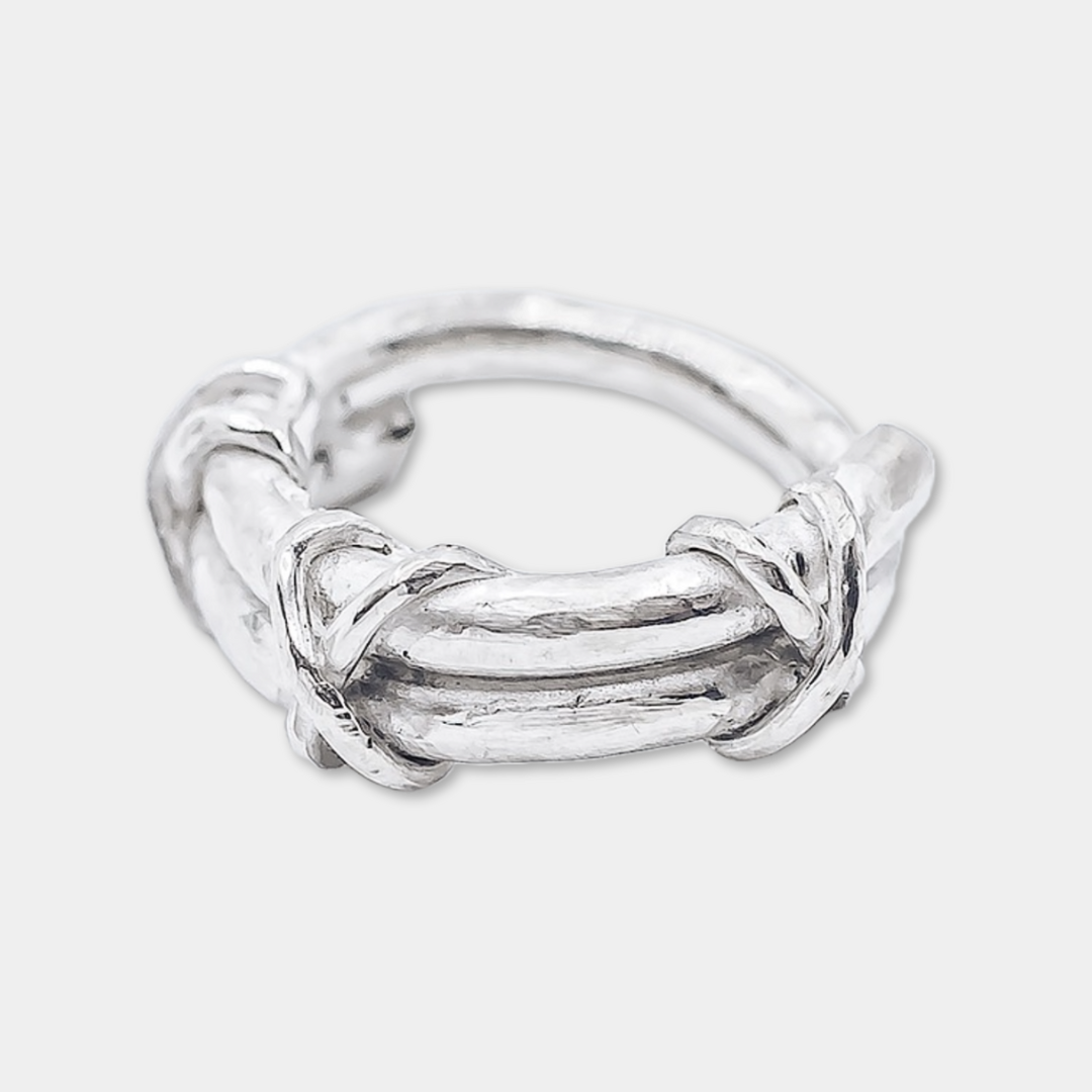 Bush Craft Ring 2 - 925 Sterling Silver