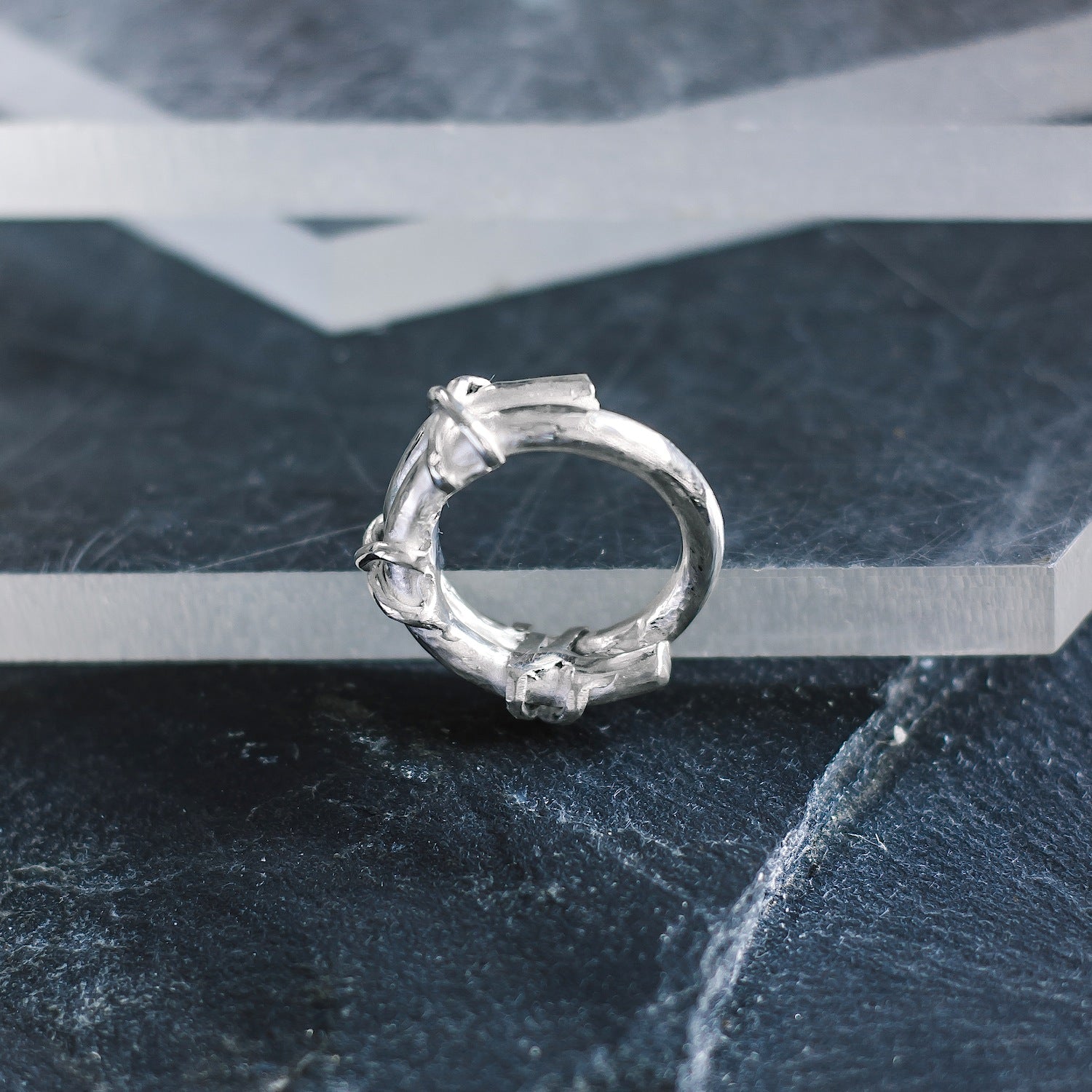 Bush Craft Ring 2 - 925 Sterling Silver