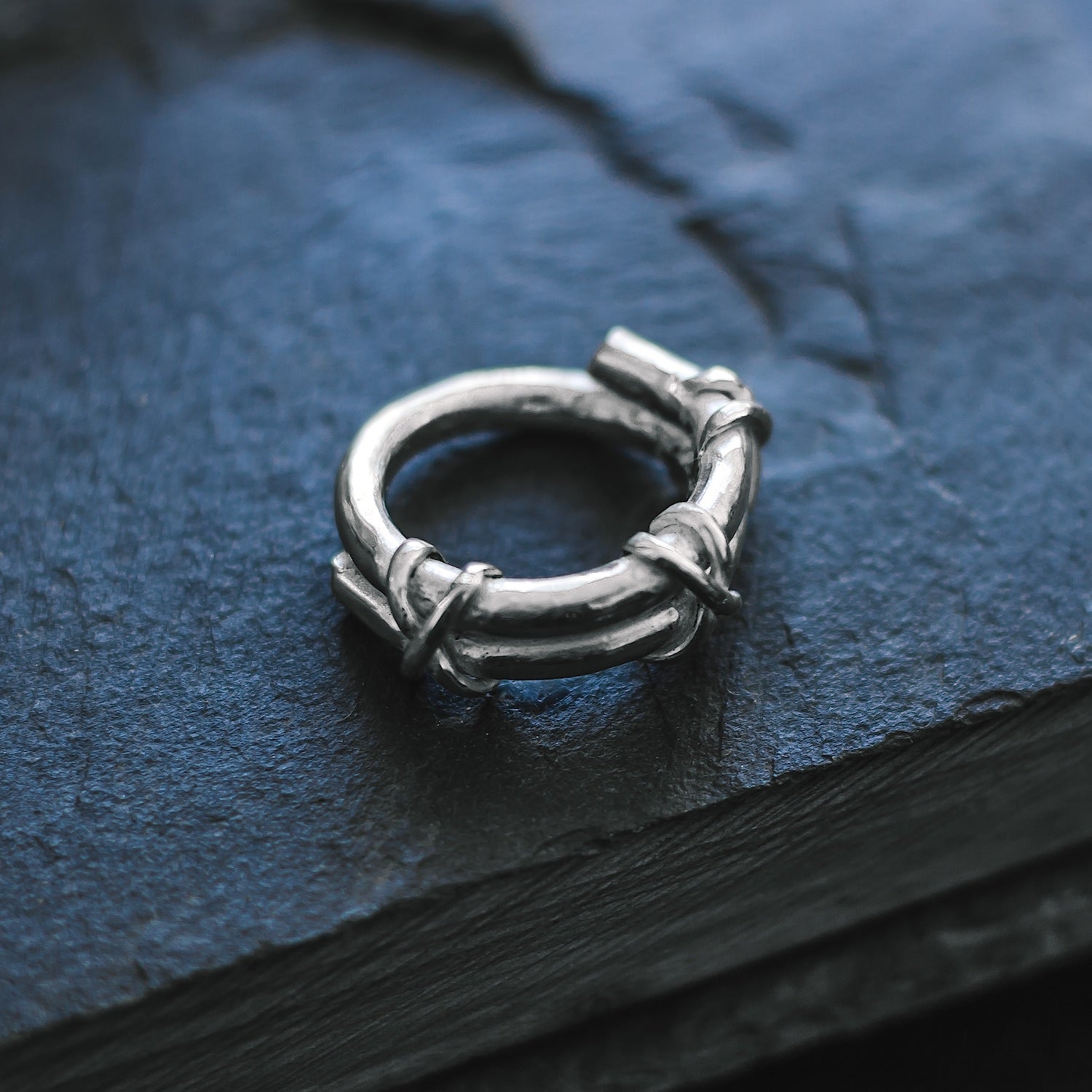 Bush Craft Ring 2 - 925 Sterling Silver