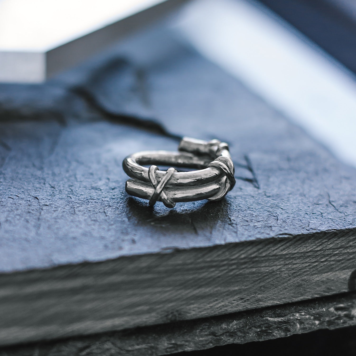 Bush Craft Ring 2 - 925 Sterling Silver