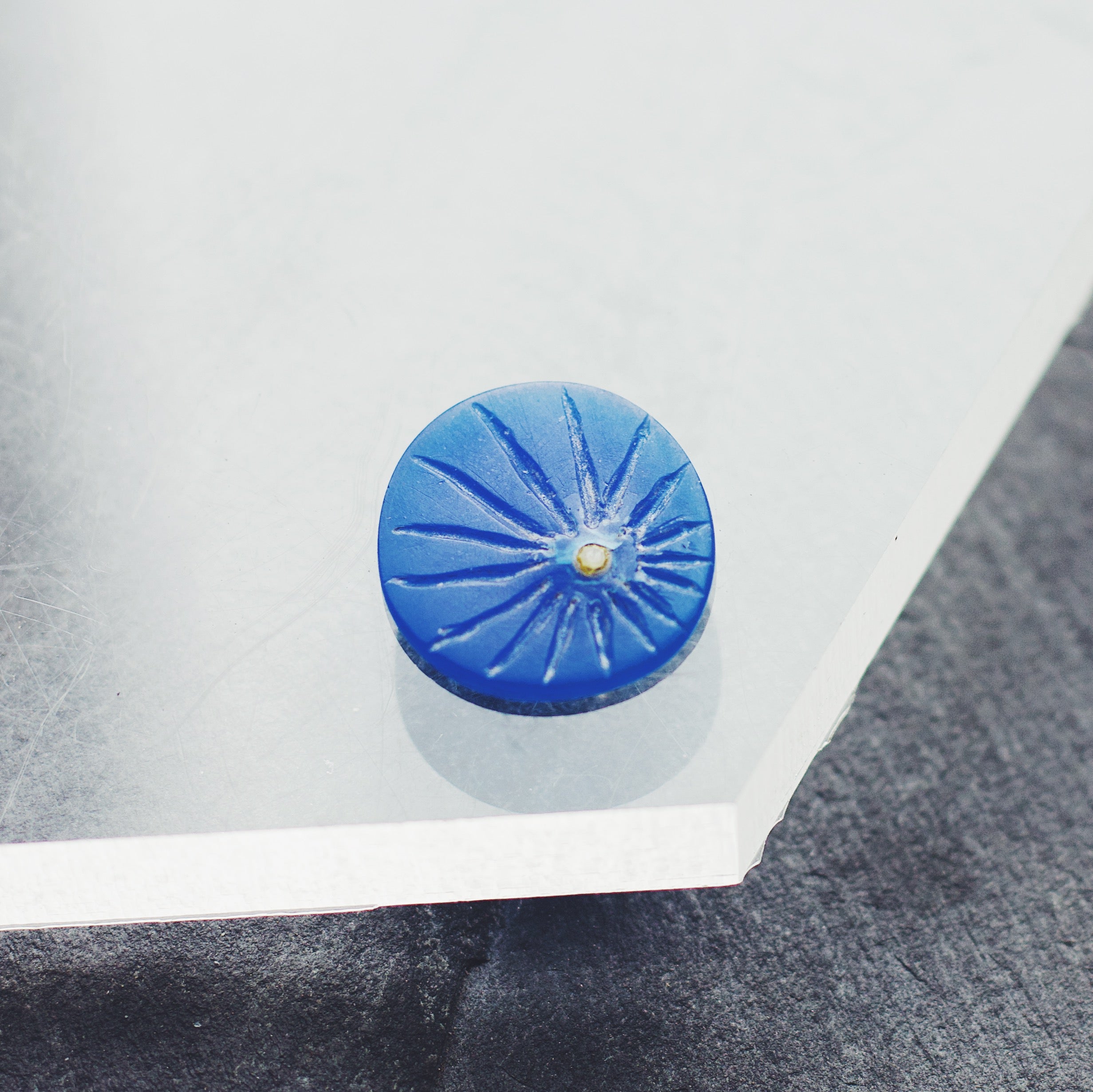 Circle Gemstone Customisable Sterling Silver Pendant