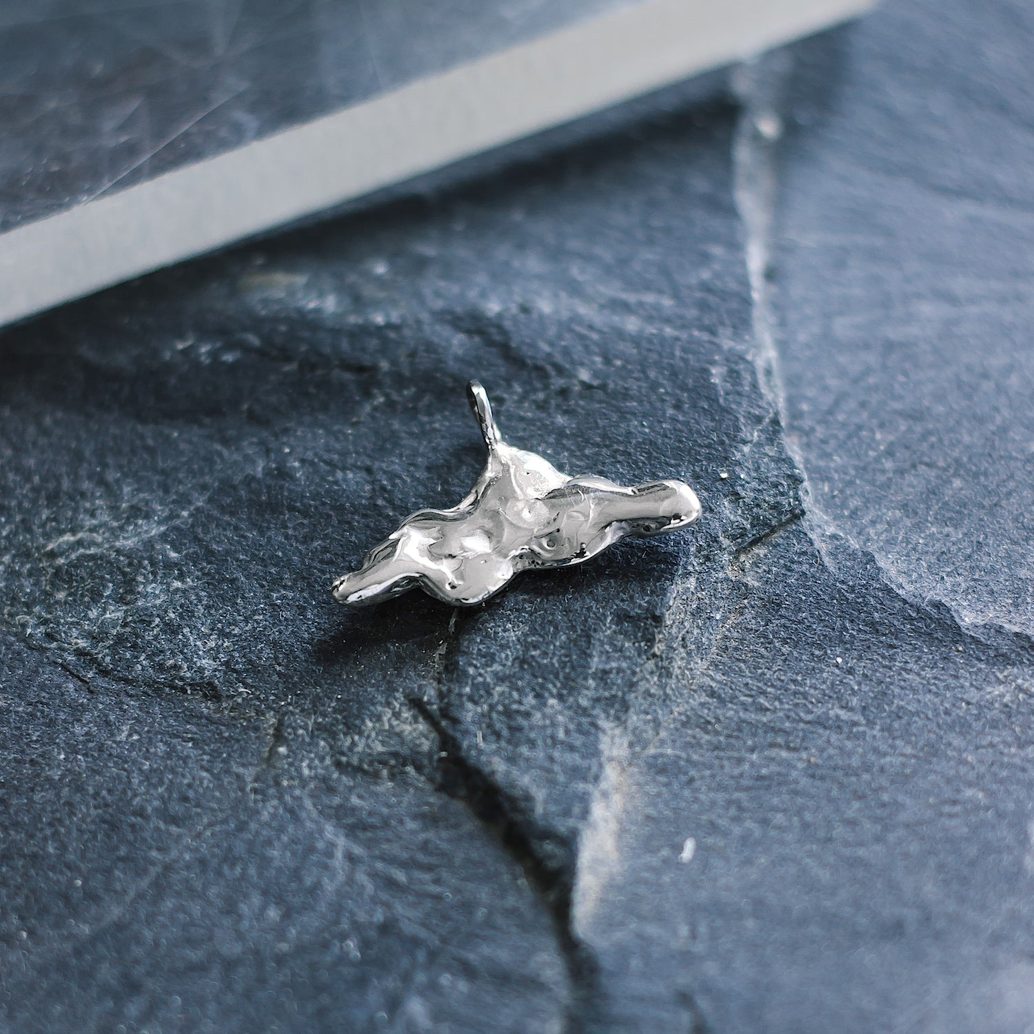 Clouds "Sky High" Charm - 925 Sterling Silver - Small Pendant