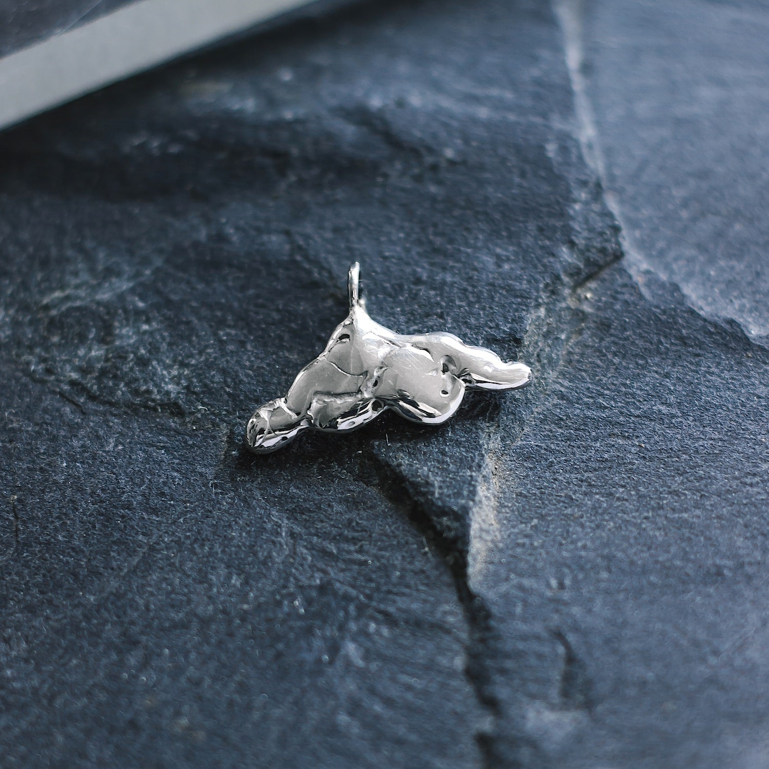 Clouds "Sky High" Charm - 925 Sterling Silver - Small Pendant