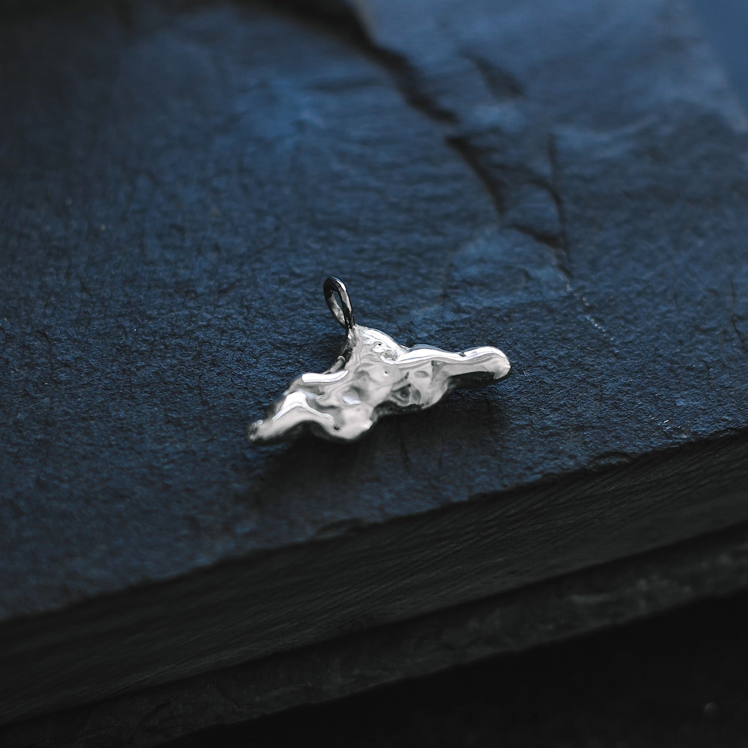 Clouds "Sky High" Charm - 925 Sterling Silver - Small Pendant