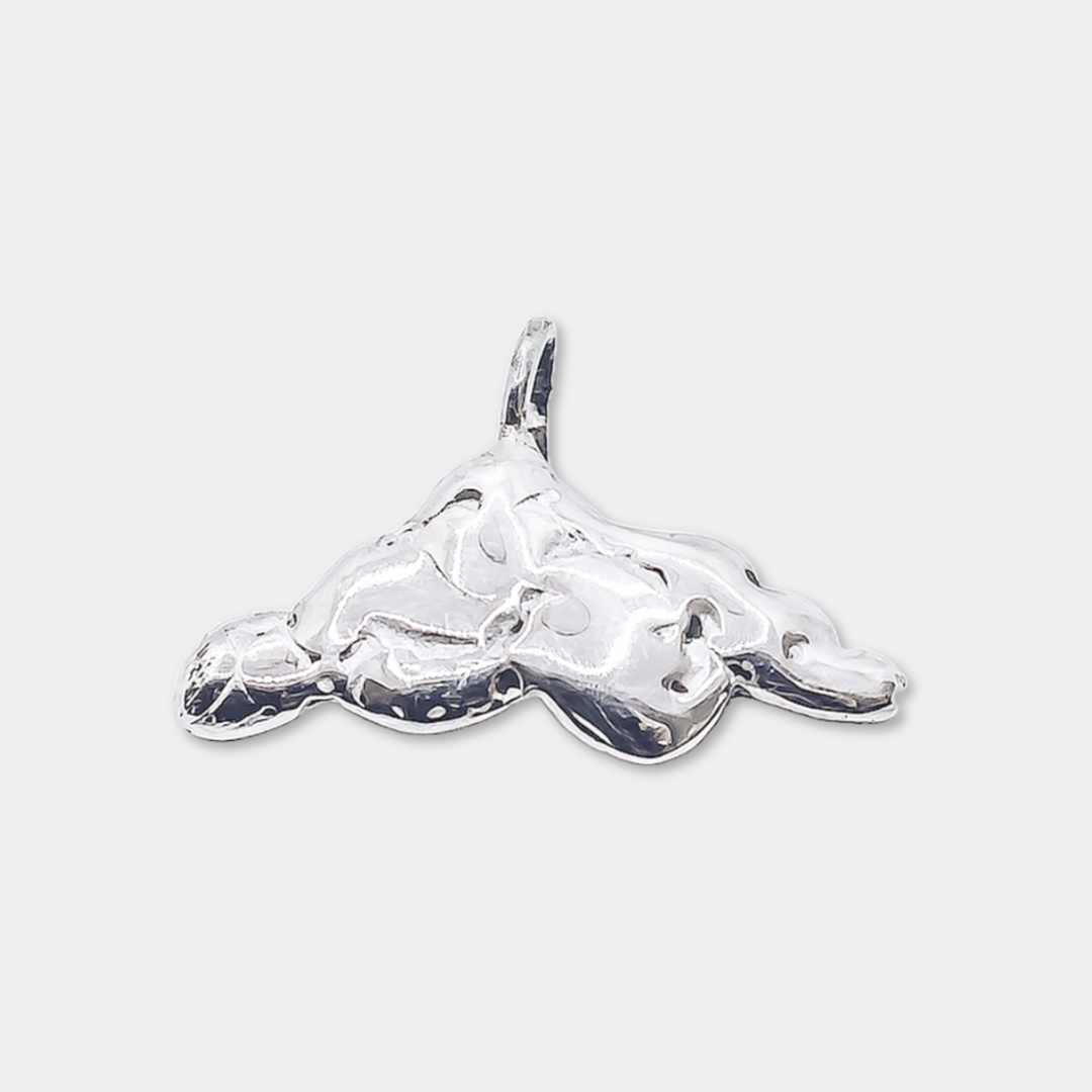 Clouds "Sky High" Charm - 925 Sterling Silver - Small Pendant