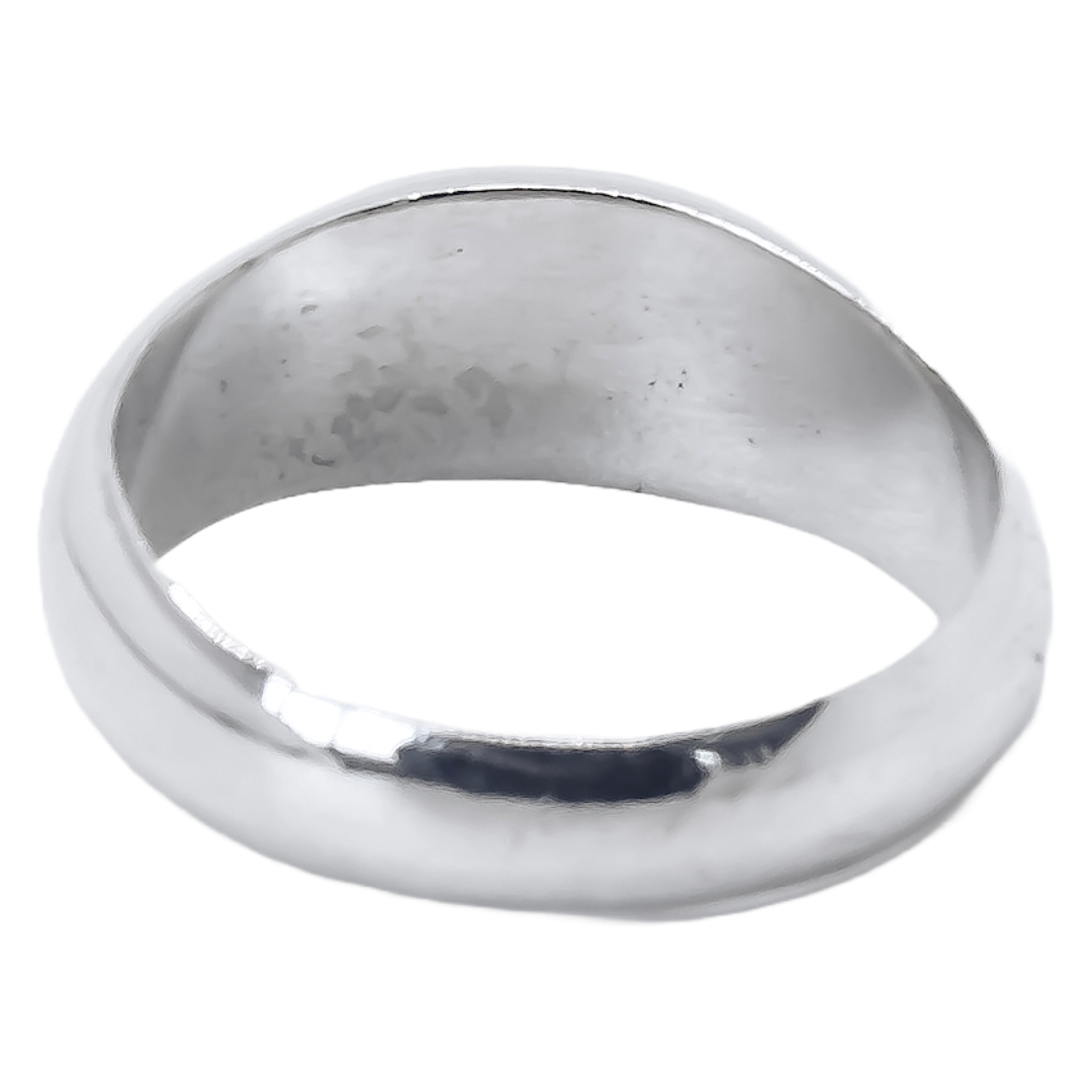 Crater Signet - 925 Sterling Silver