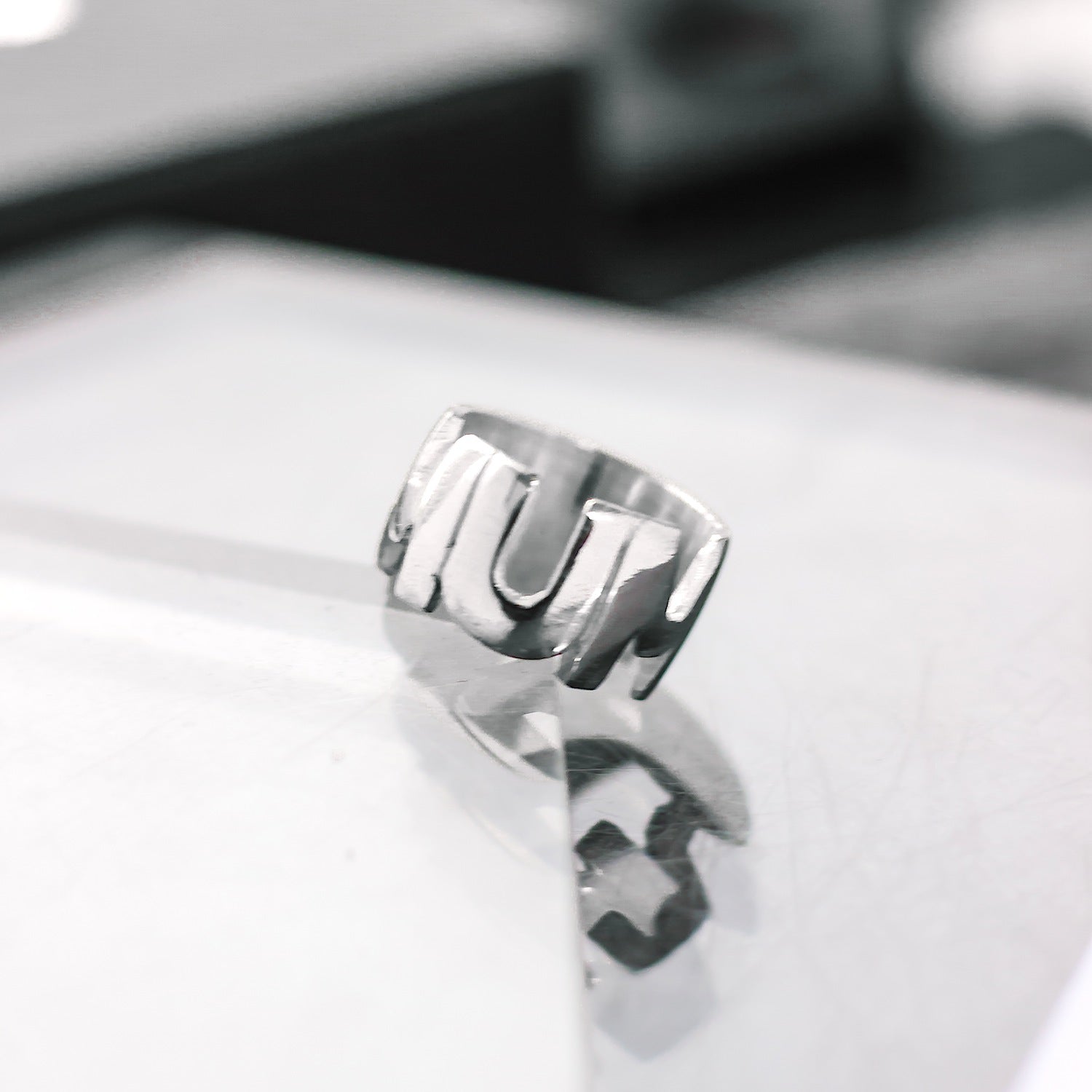 Customisable Name Sterling Silver Ring