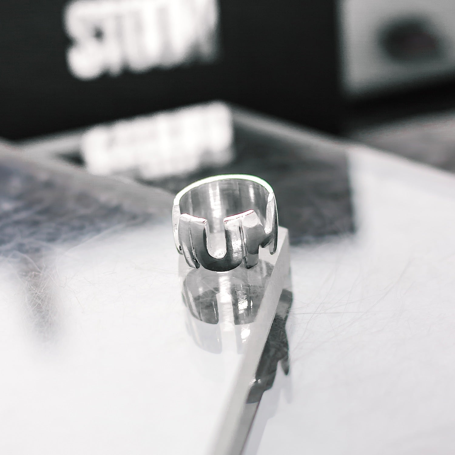 Customisable Name Sterling Silver Ring