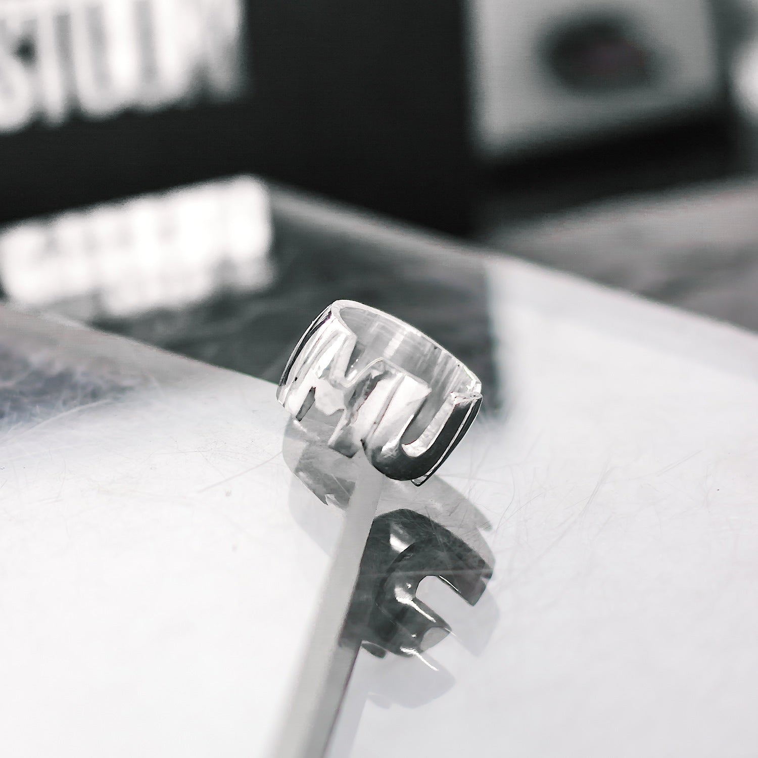 Customisable Name Sterling Silver Ring