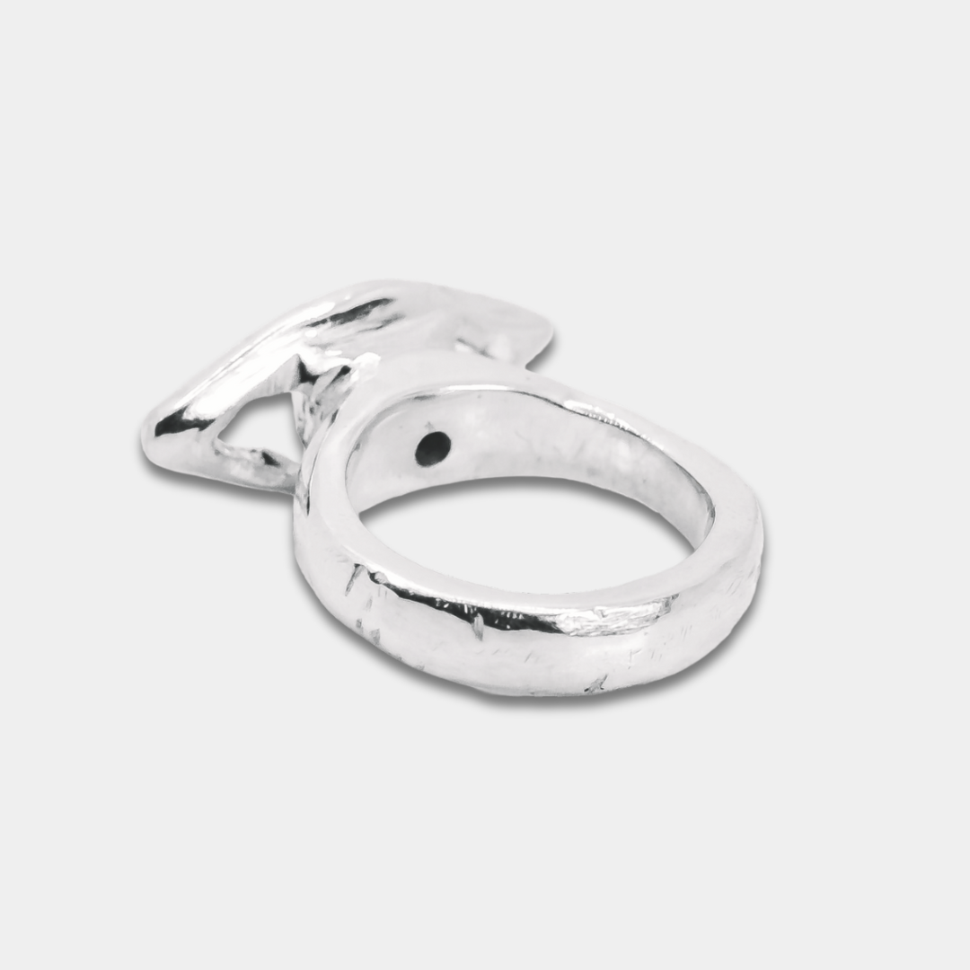 Eye Clear Gemstone Ring - 925 Sterling Silver