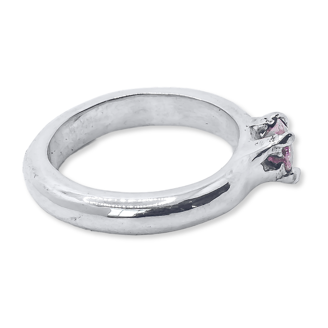Gemstone Band Ring - Customisable - 925 Sterling Silver