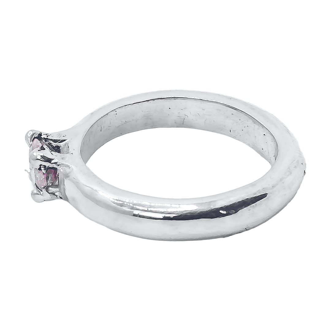 Gemstone Band Ring - Customisable - 925 Sterling Silver