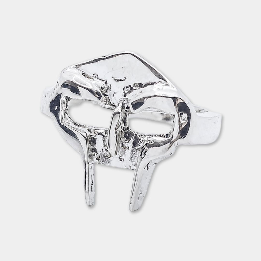 Gladiator Mask Ring - 925 Sterling Silver