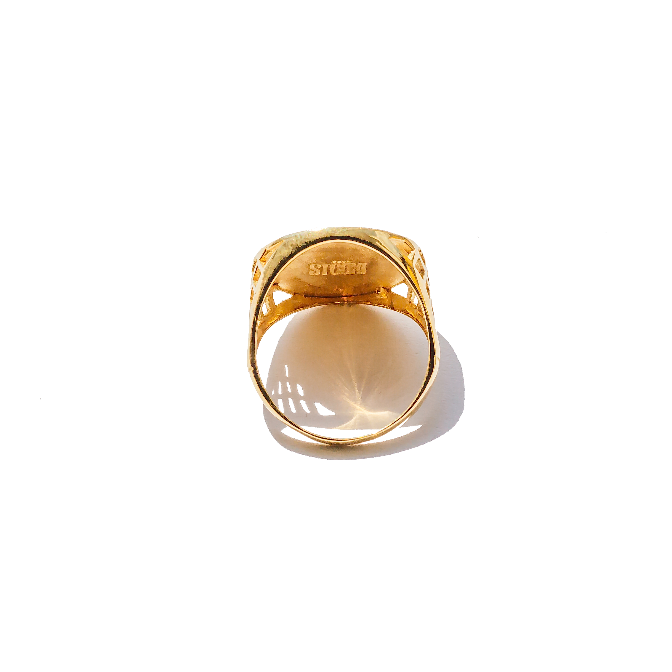 Half Sovereign Ring - Gold