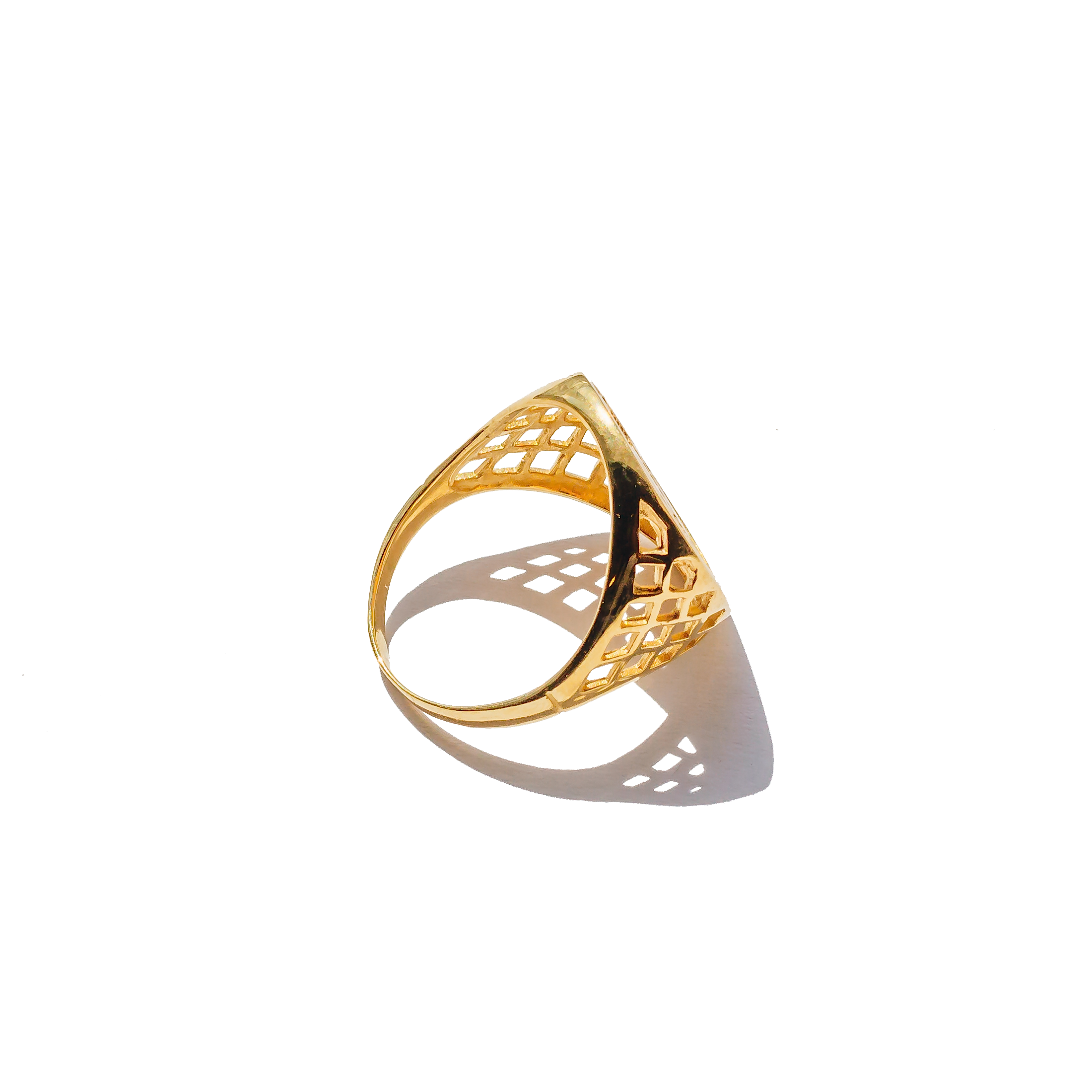 Half Sovereign Ring - Gold