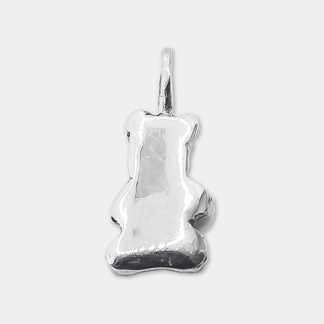 Gummy Bear Charm - 925 Sterling Silver - Small Pendant