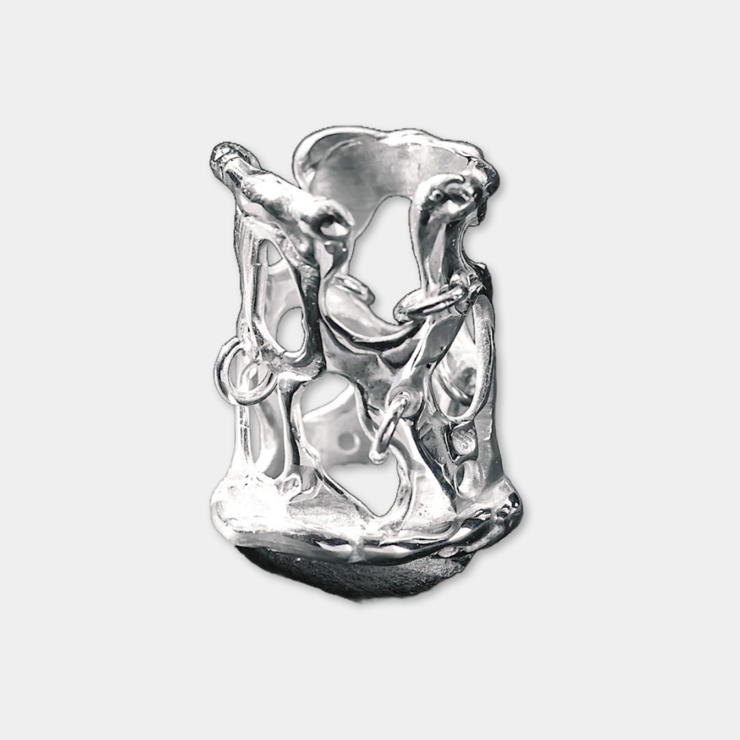 Hole Ring - 925 Sterling Silver