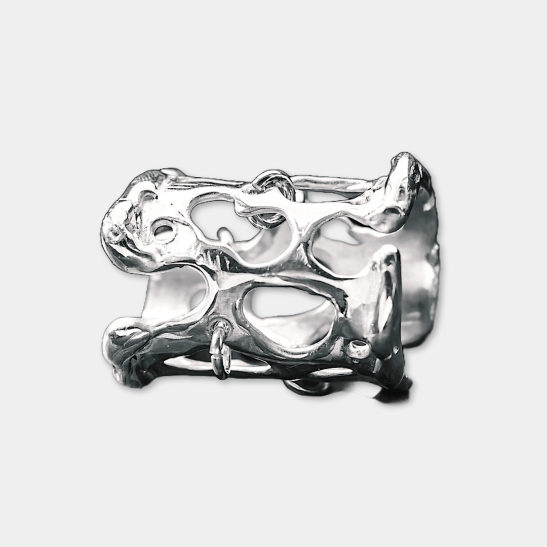 Hole Ring - 925 Sterling Silver