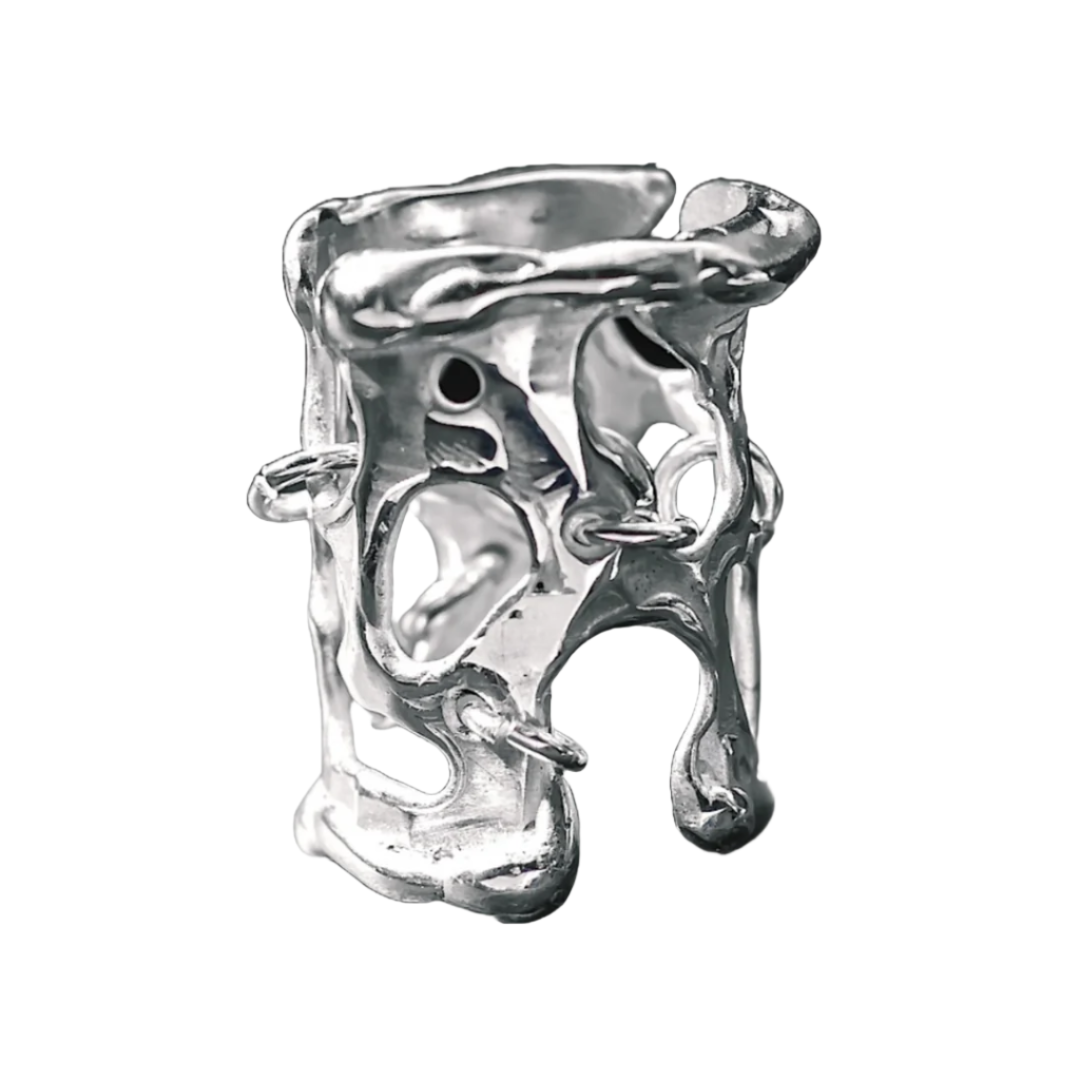 Hole Ring - 925 Sterling Silver