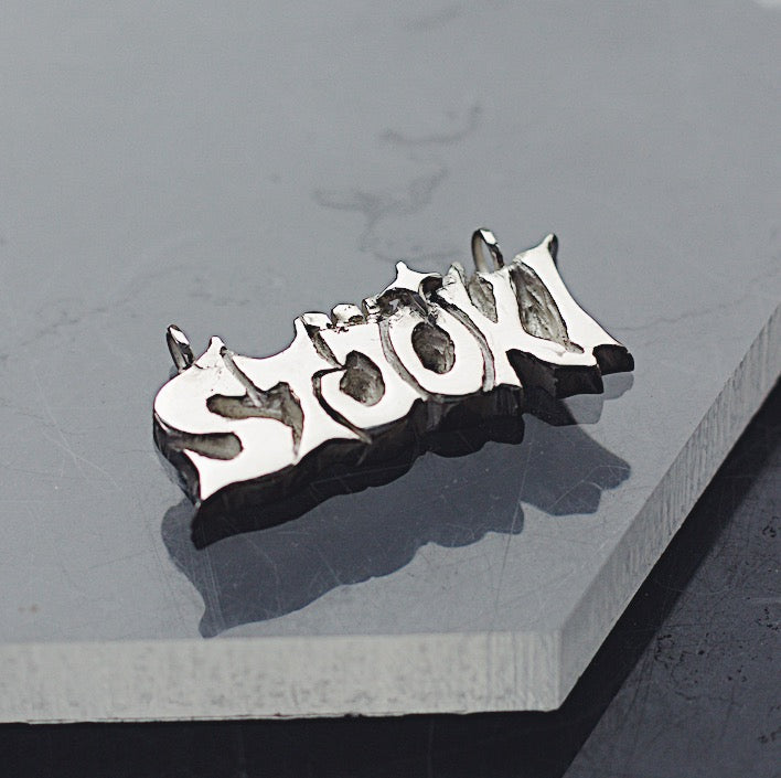 Graffiti Typography "STOOKI" Necklace