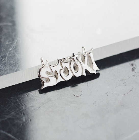 Graffiti Typography "STOOKI" Necklace