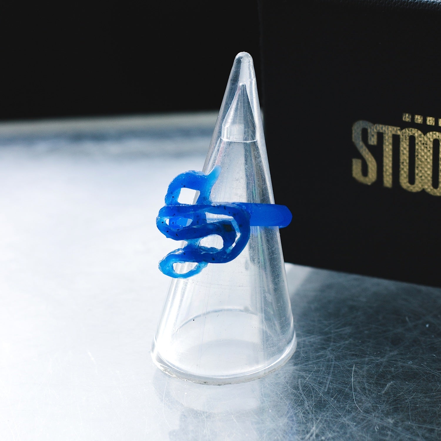 Initial 'Gothic' Letter "S" Ring - 925 Sterling Silver - Customisable