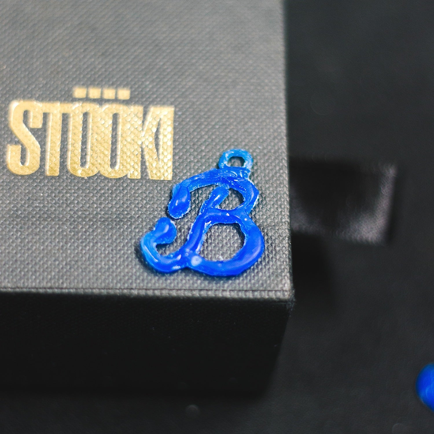 Initial 'Timeless' Letter "B" Charm - 925 Sterling Silver - Small - Customisable Pendant