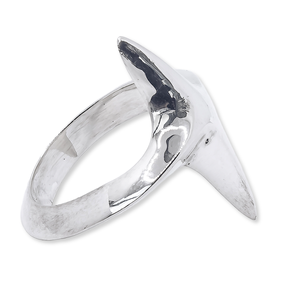 Large Star Ring - 925 Sterling Silver