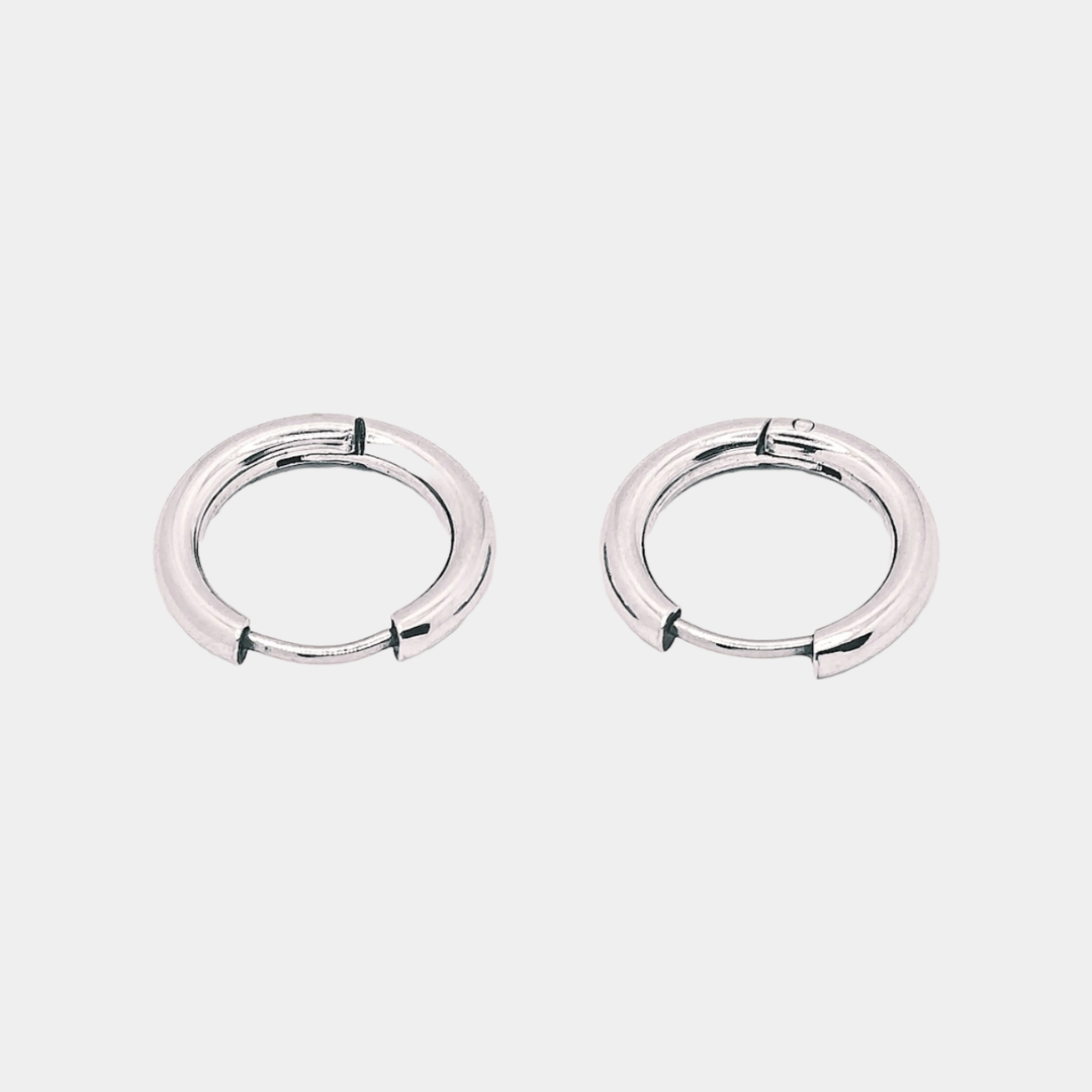 ORBIT 2 Earrings - Silver