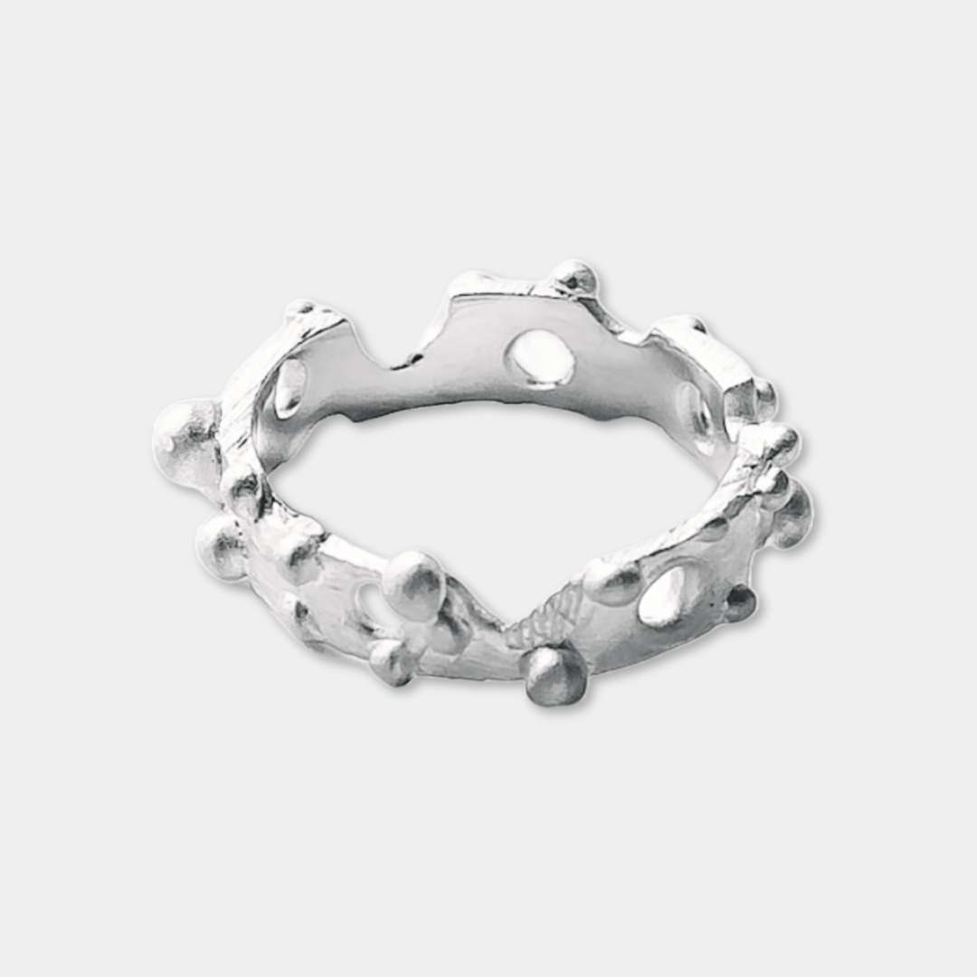 Quantum Band Ring - 925 Sterling Silver