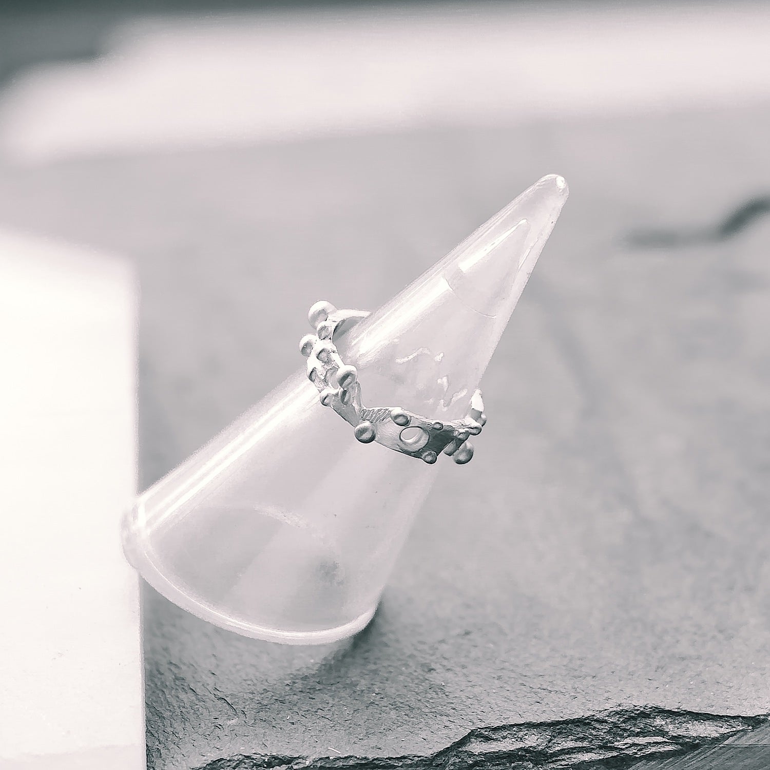 Quantum Band Ring - 925 Sterling Silver