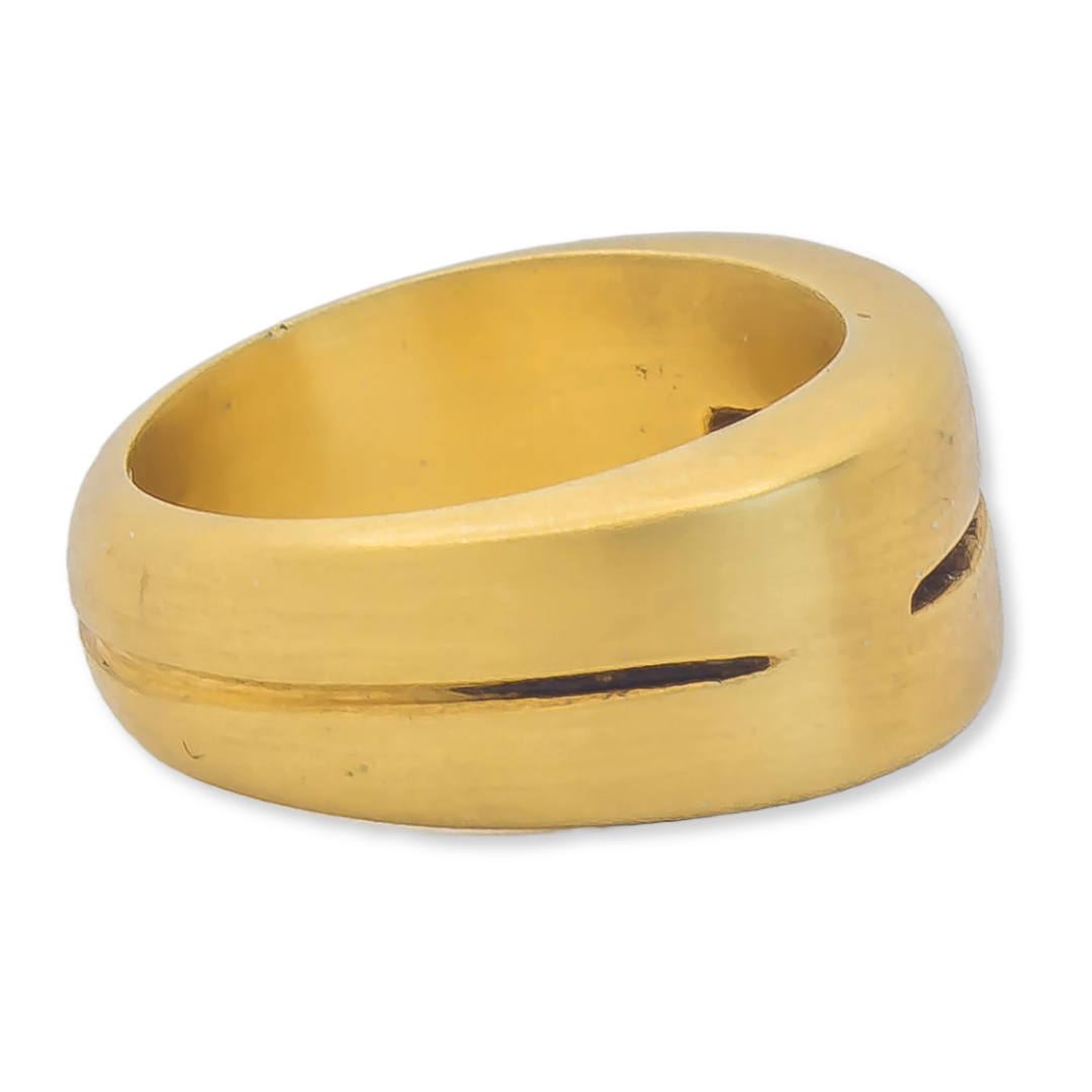 Shift Ring - 22k Gold Plated