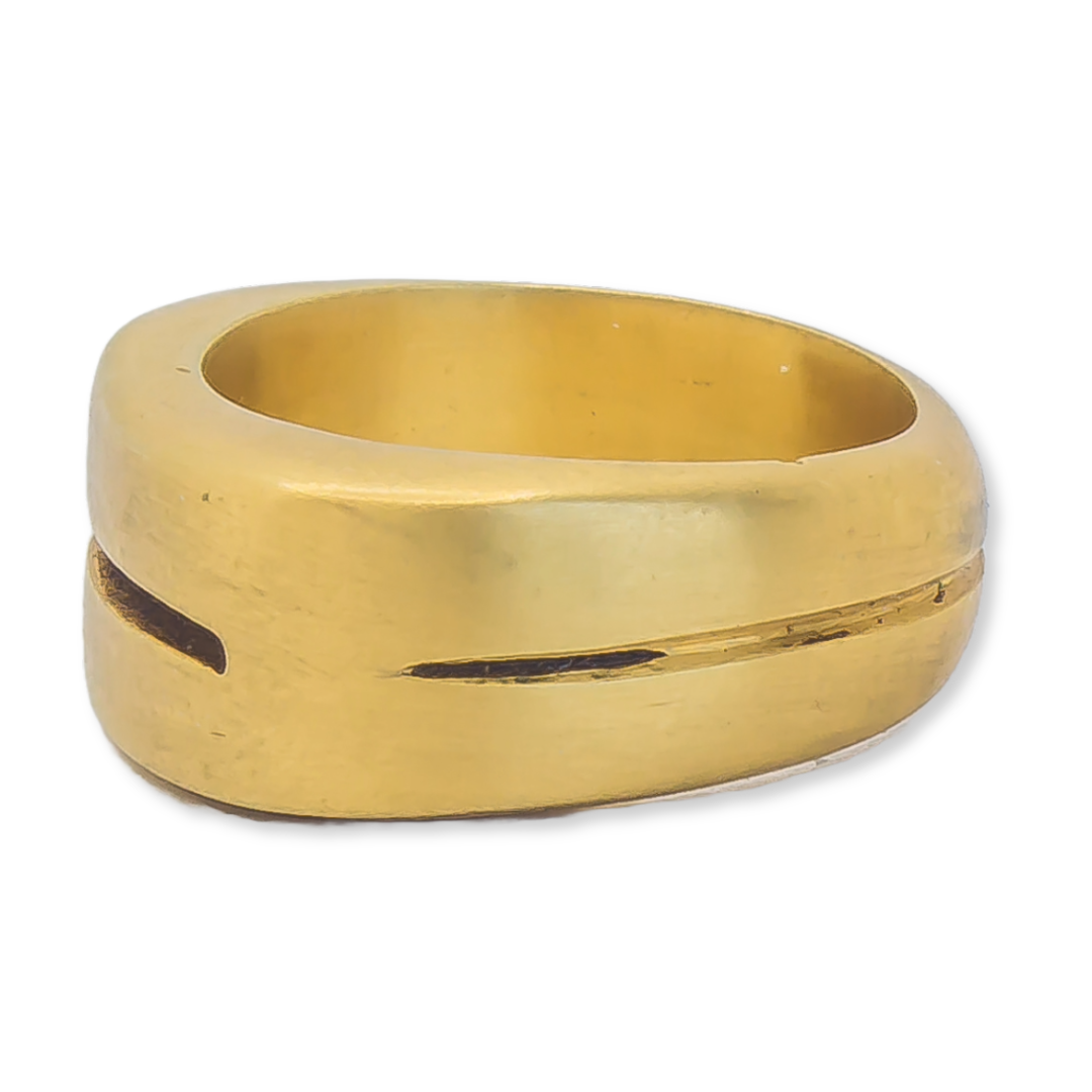 Shift Ring - 22k Gold Plated