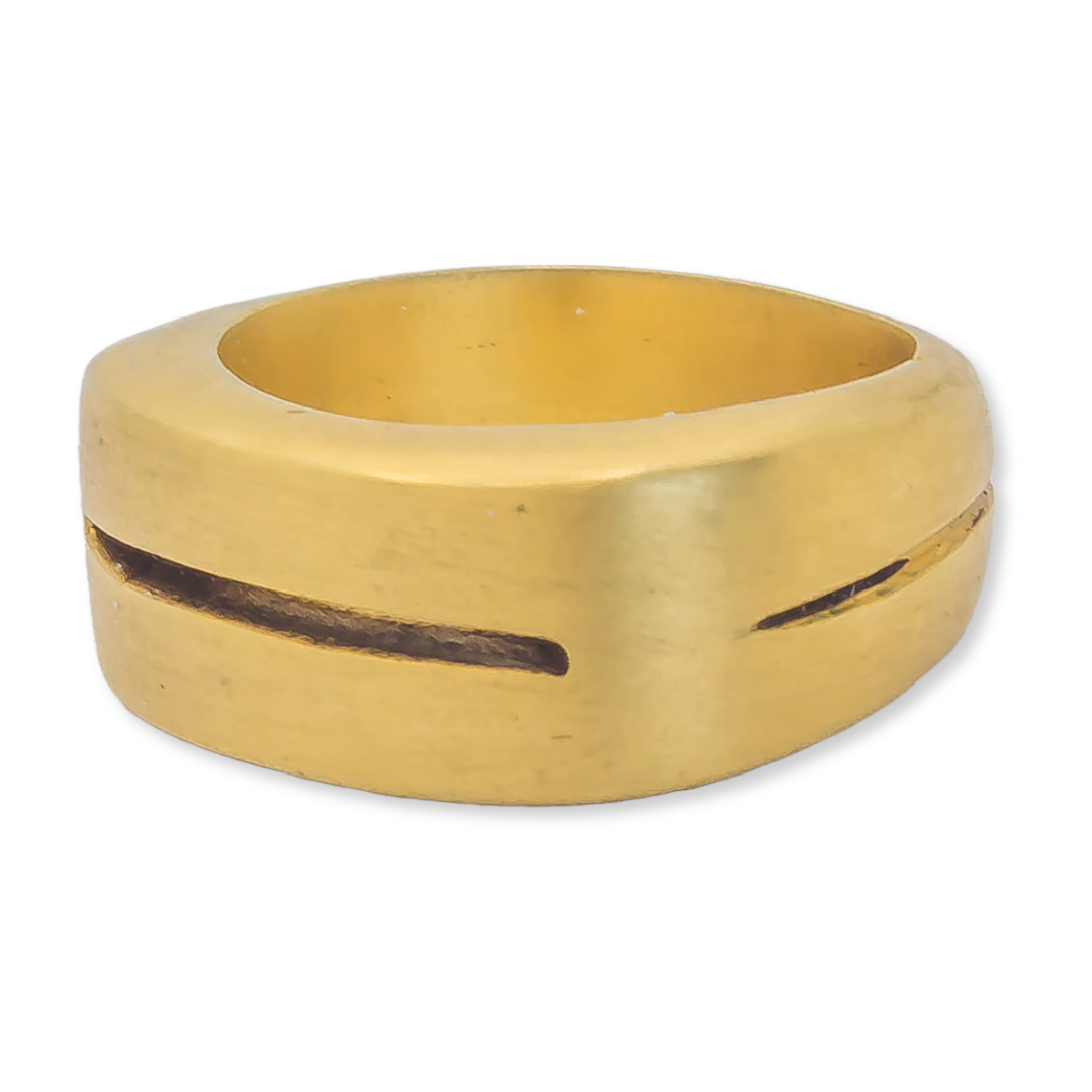 Shift Ring - 22k Gold Plated
