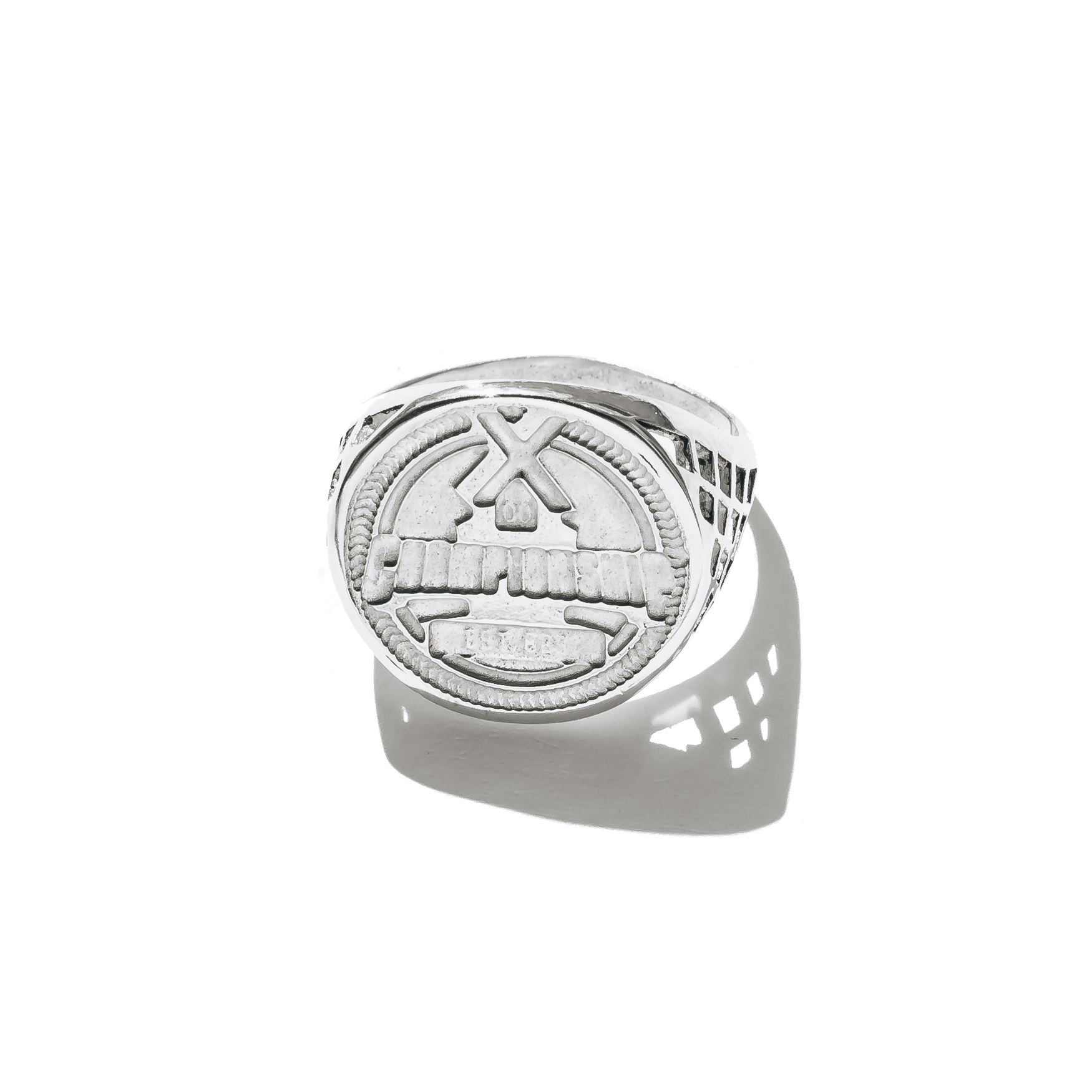 Half Sovereign Ring - Silver