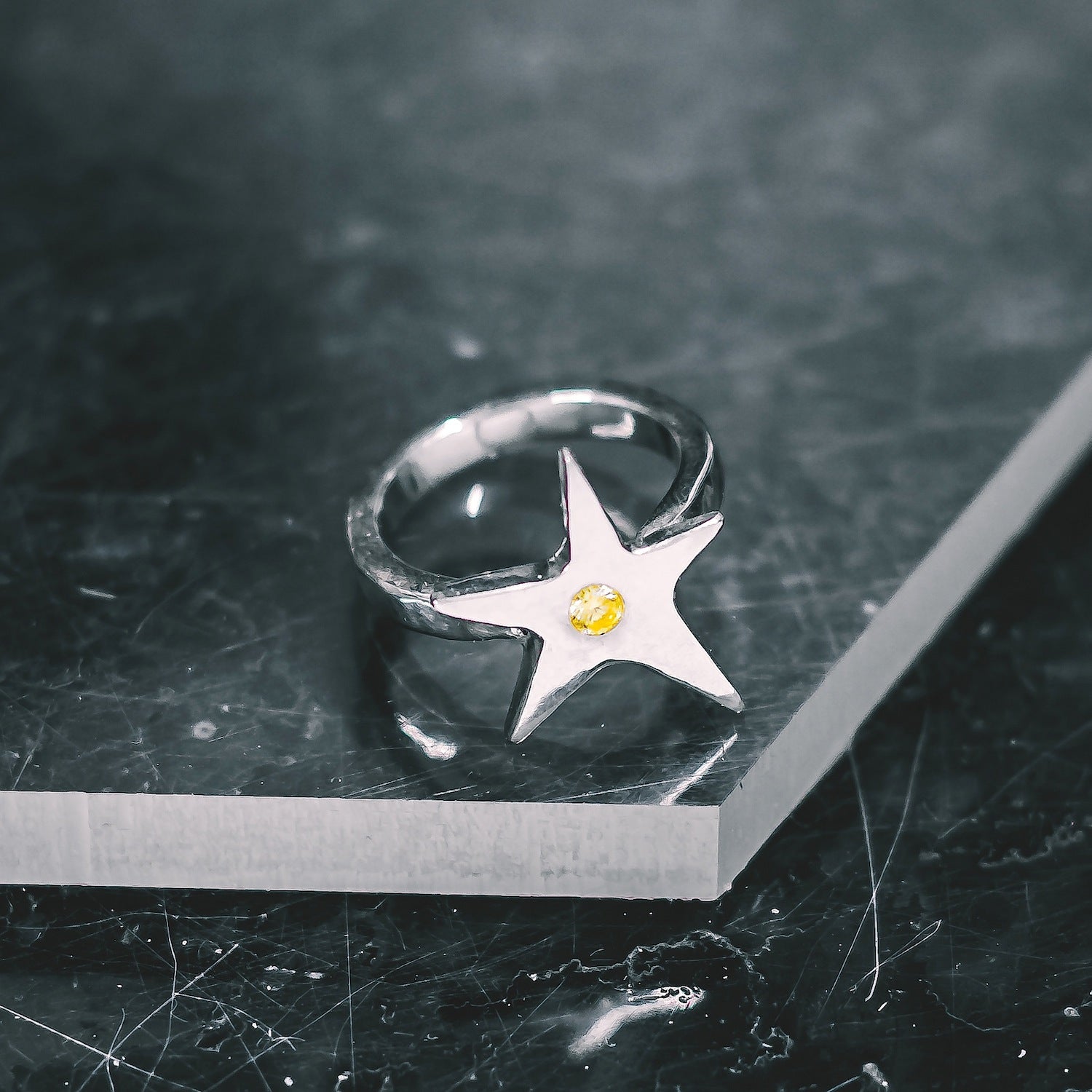 Star Gemstone Ring