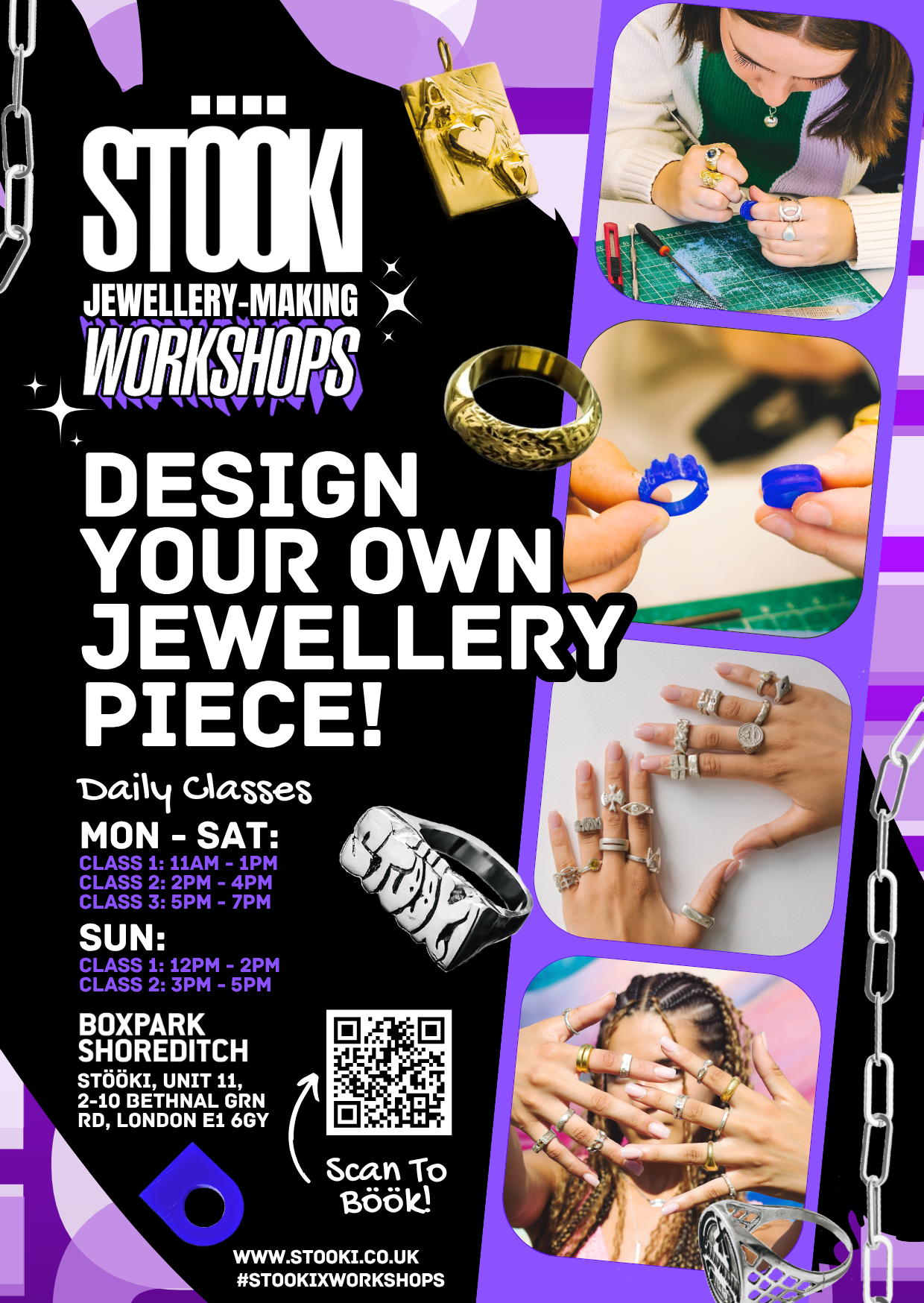 Jewellery Making Workshop for Two Tickets 2025