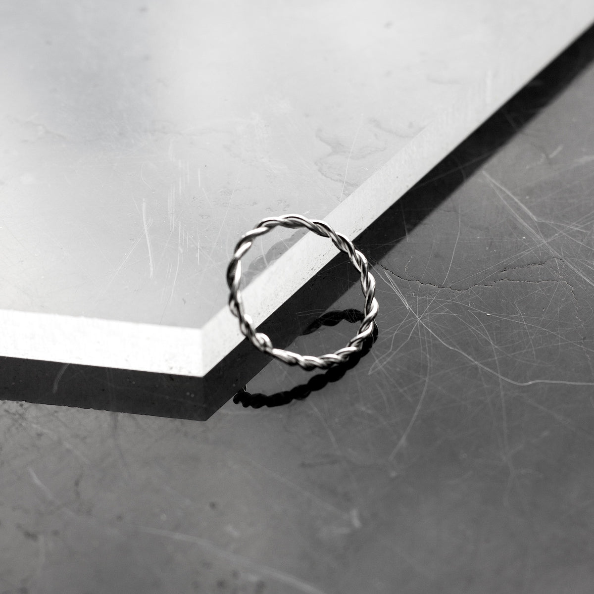 Twisted Wire Stacking Ring - 925 Sterling Silver – Stööki