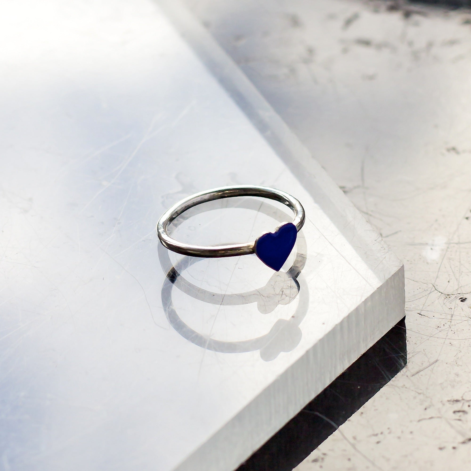 Azure Love - Stacking Ring