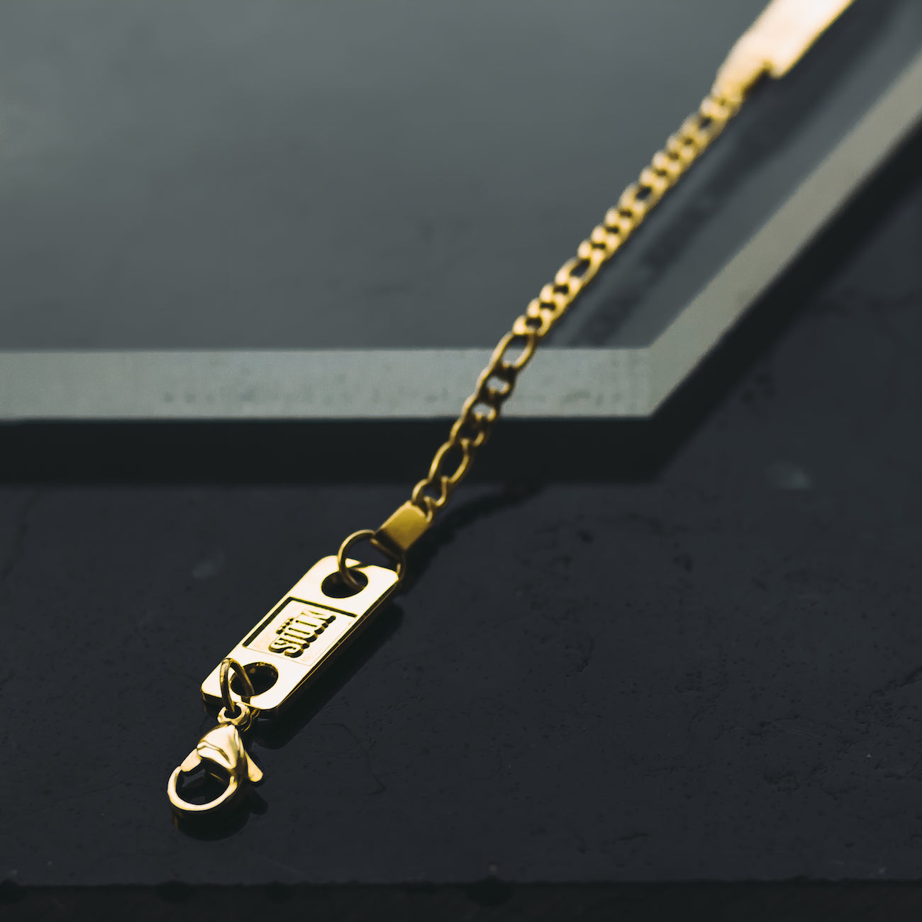 Ident Personalisation Bracelet - Gold